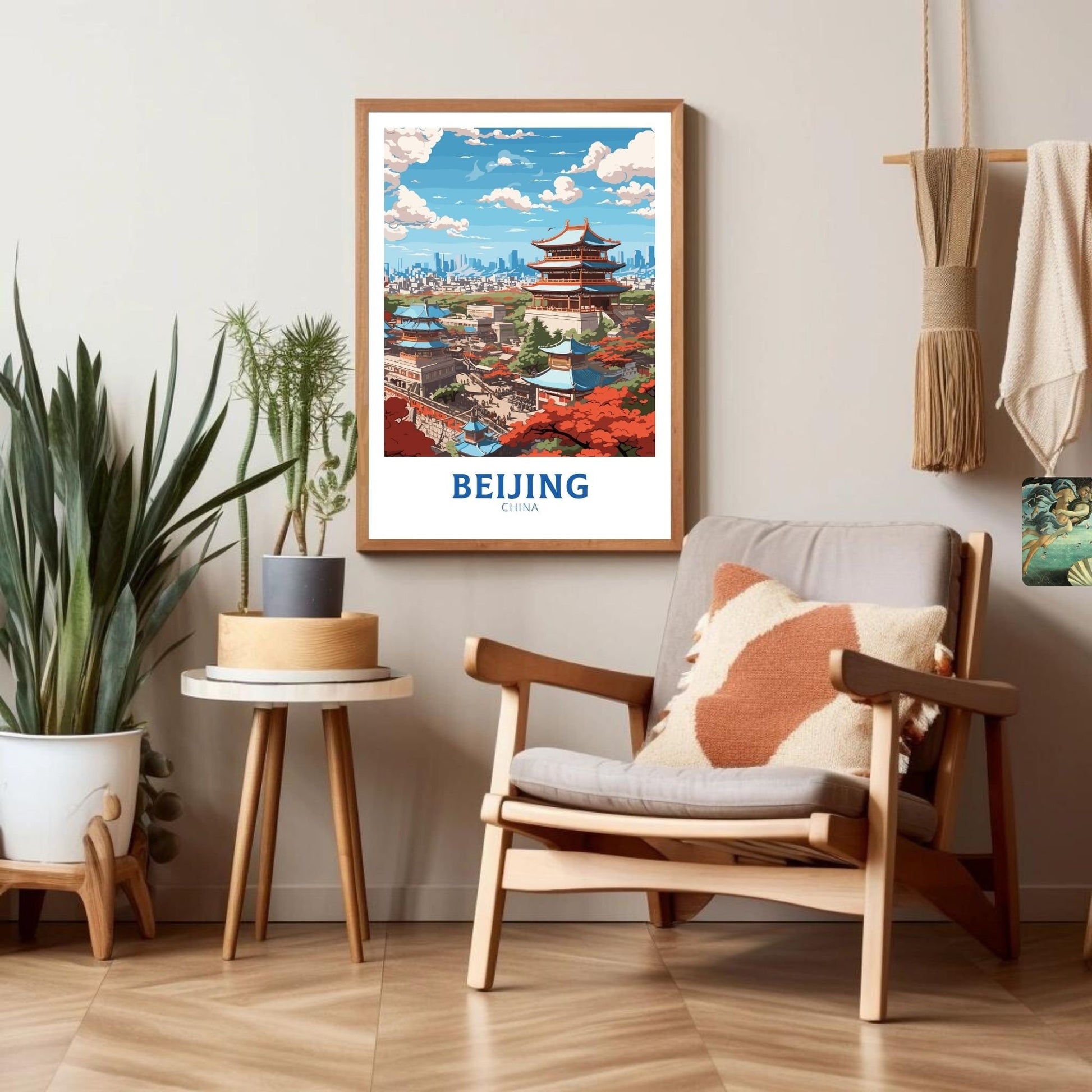 Beijing travel poster