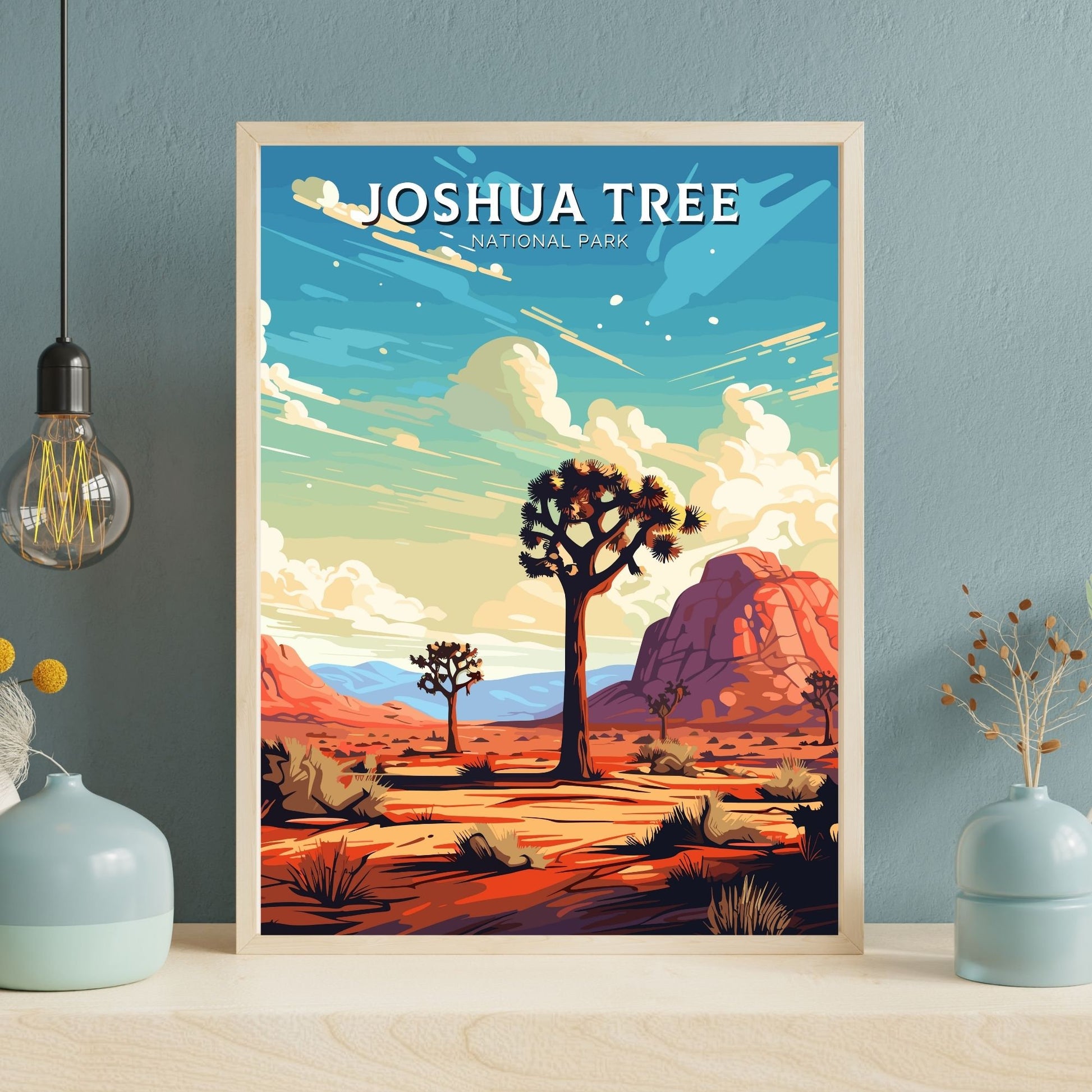 Joshua Tree national park poster