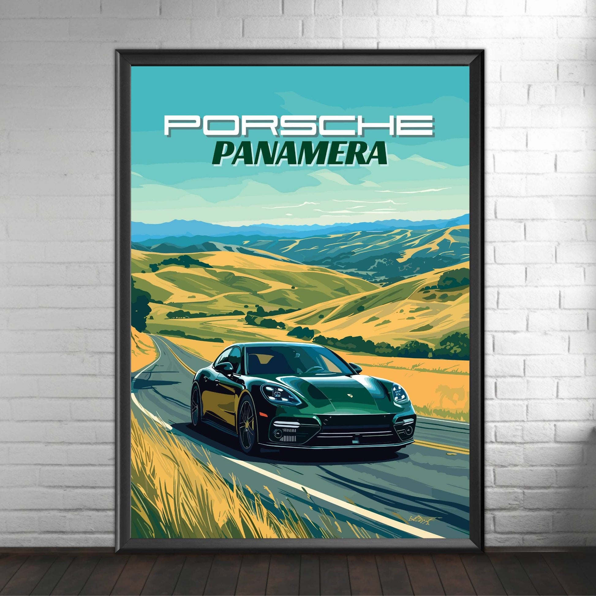 Porsche Panamera Poster, 2020s