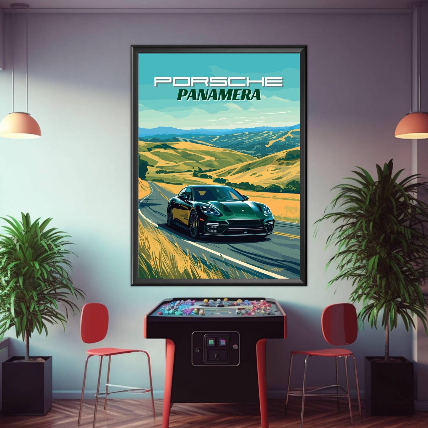 Porsche Panamera Poster, 2020s