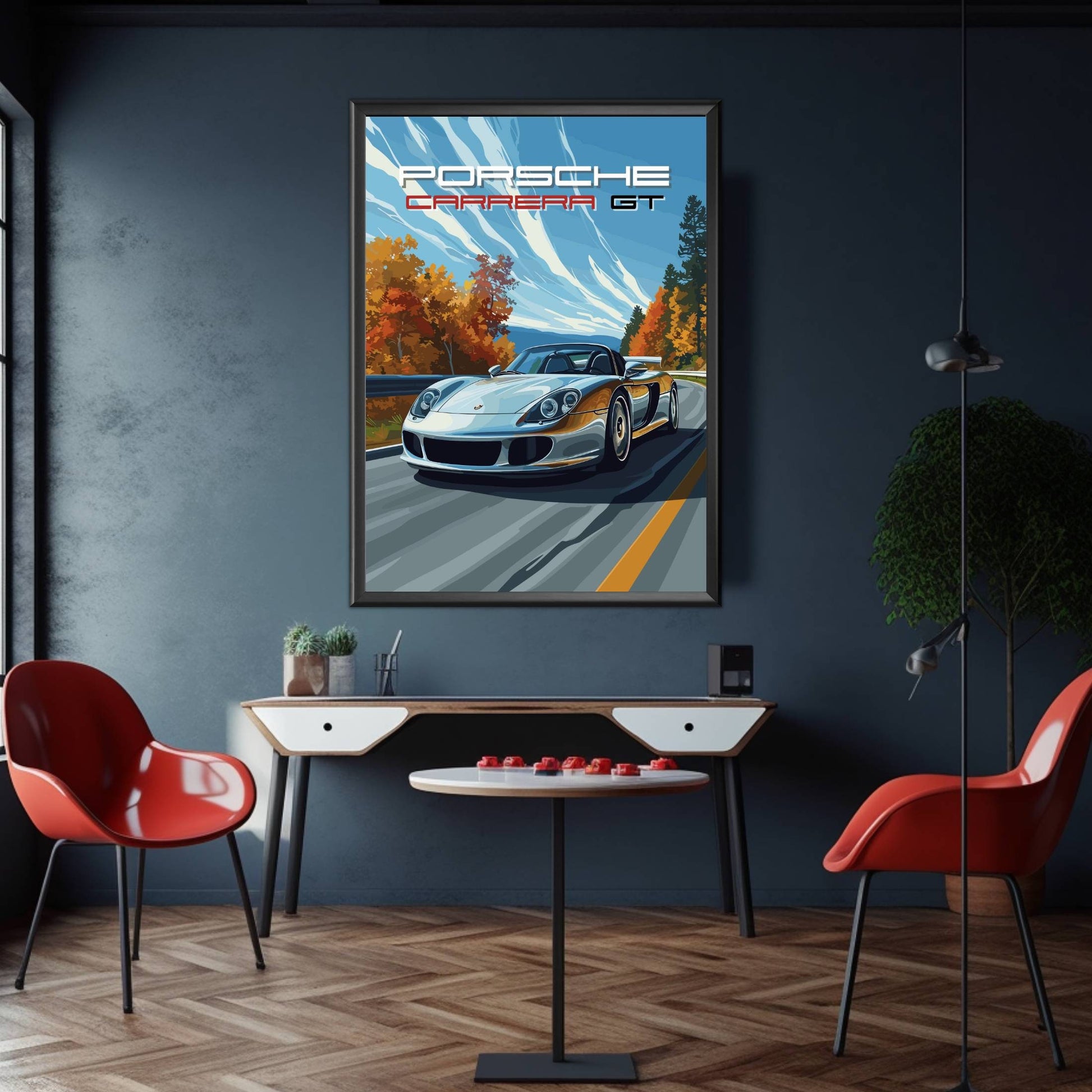 Porsche Carrera GT Print, 2000s