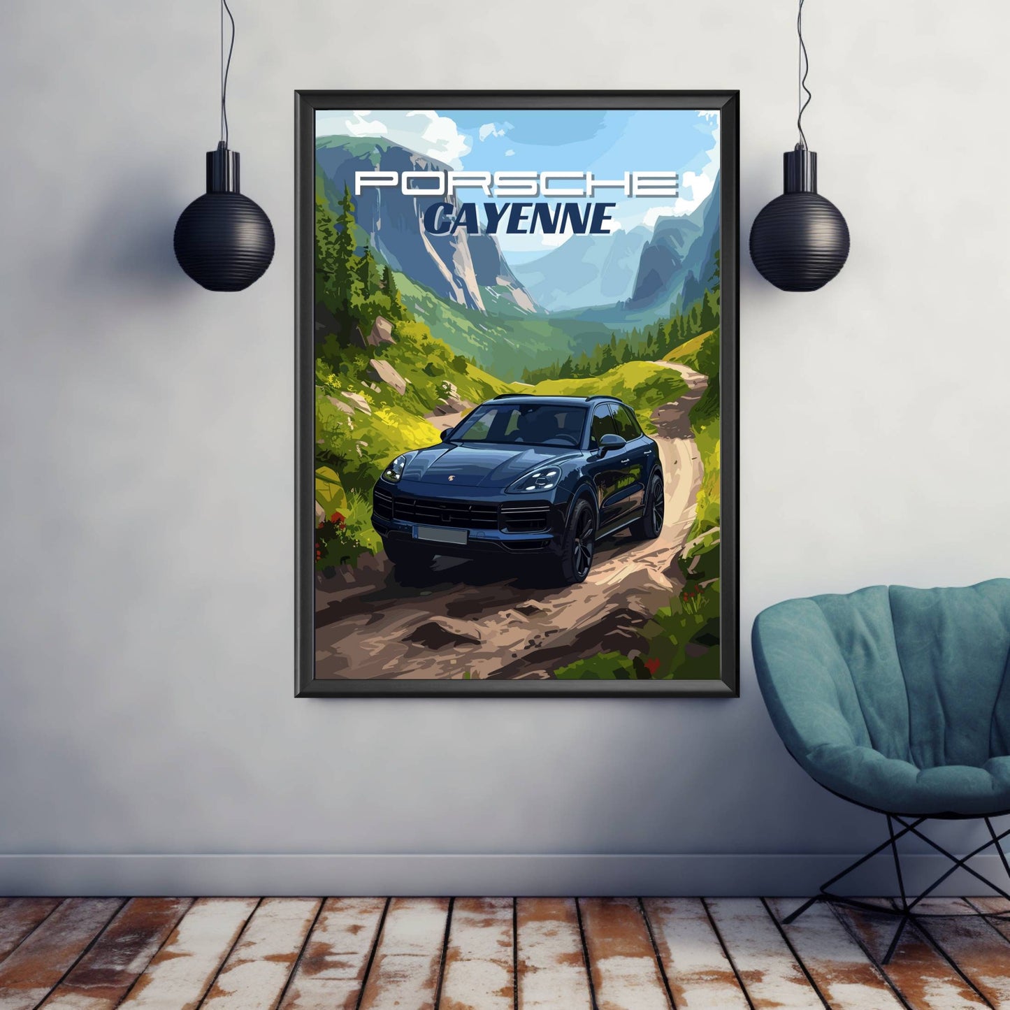 Porsche Cayenne Poster, 2010s