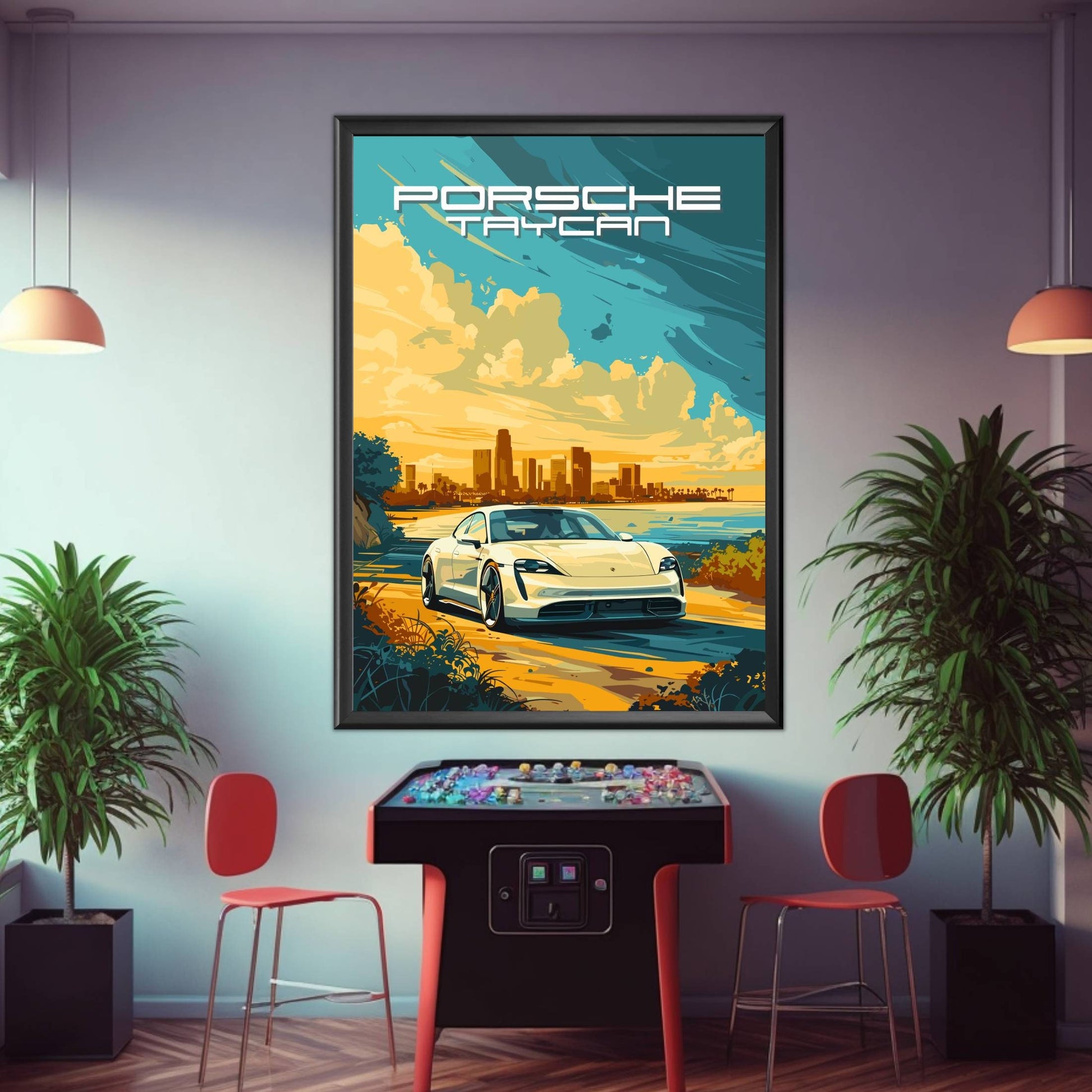 Porsche Taycan Poster