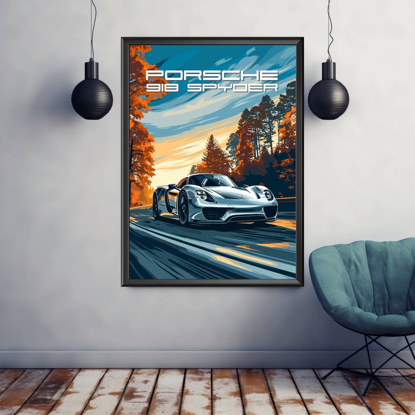 Porsche 918 Spyder Poster