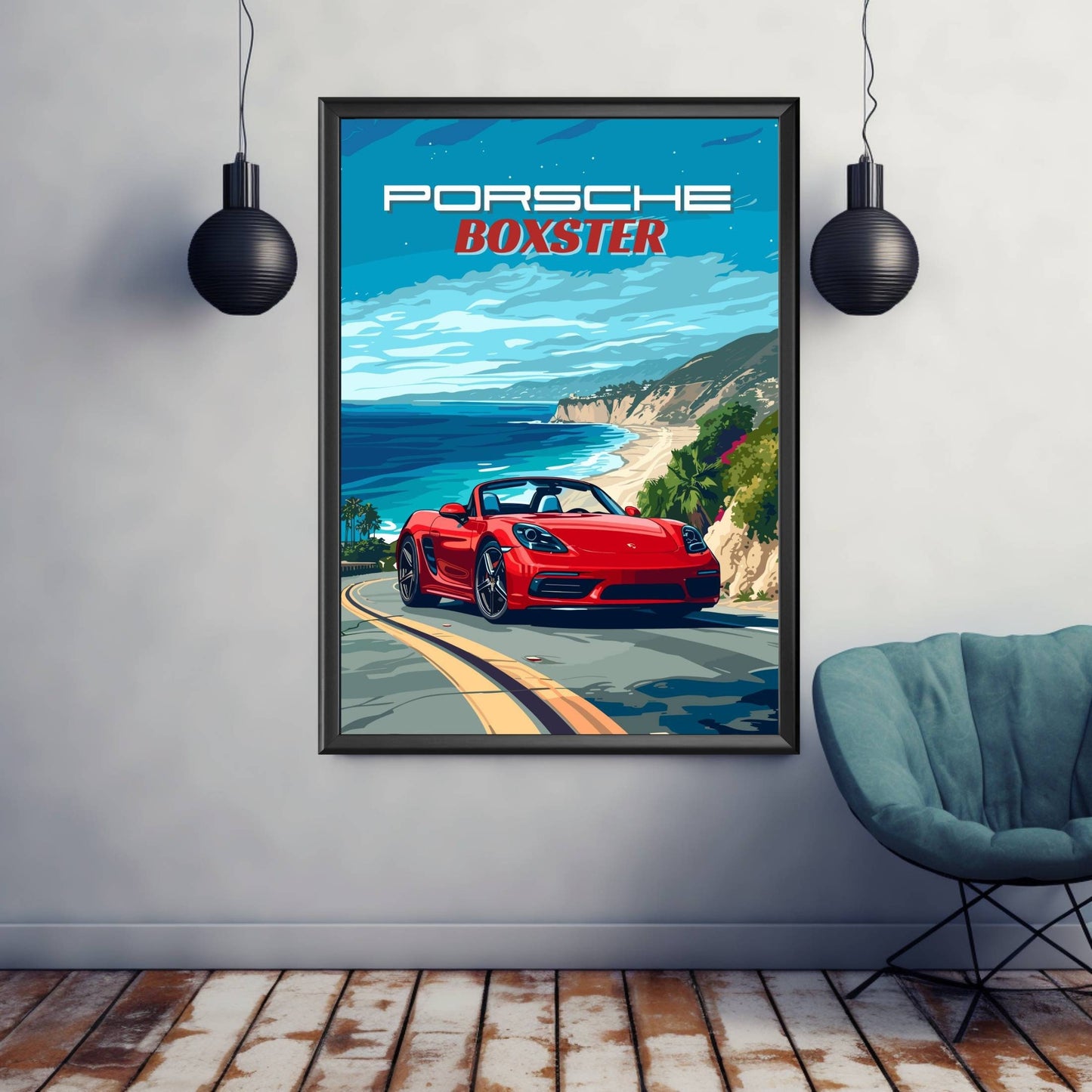 Porsche Boxster Poster, 2010s