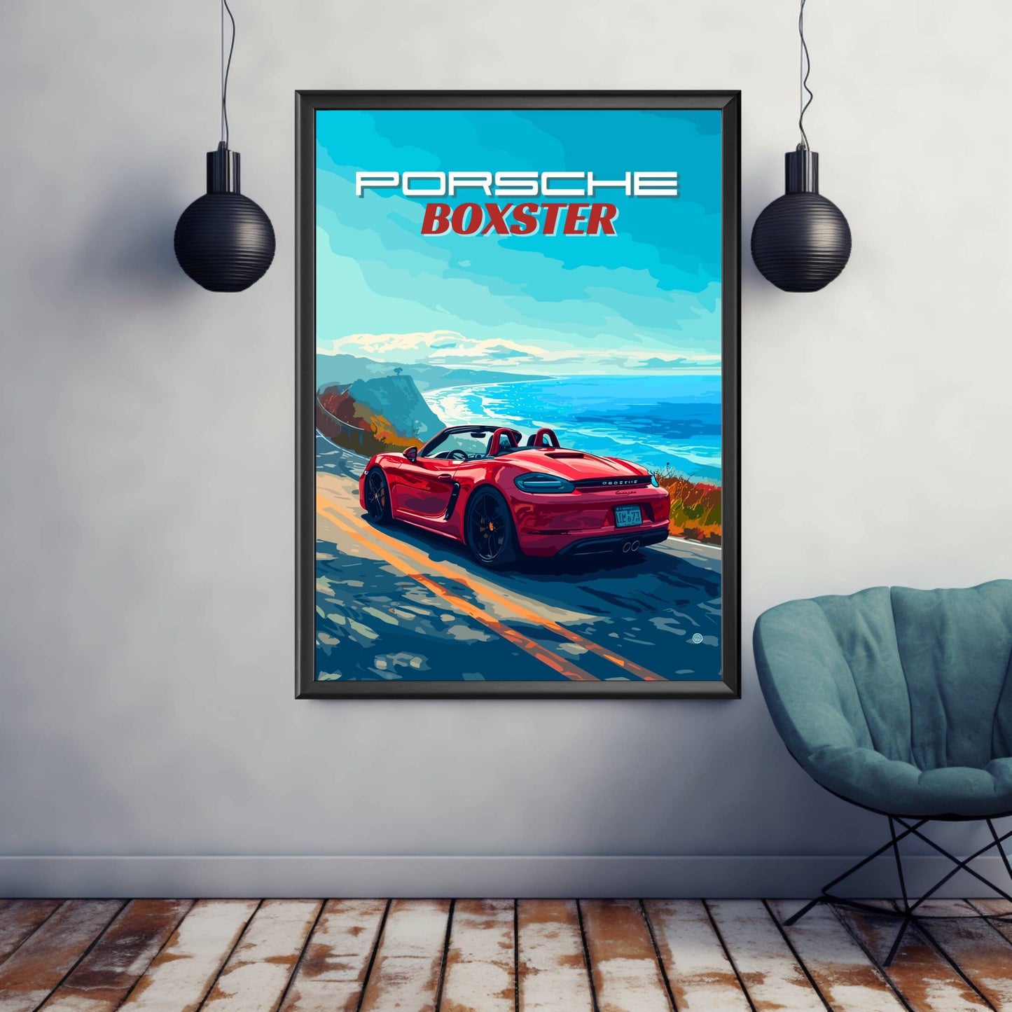 Porsche Boxster Poster, 2010s