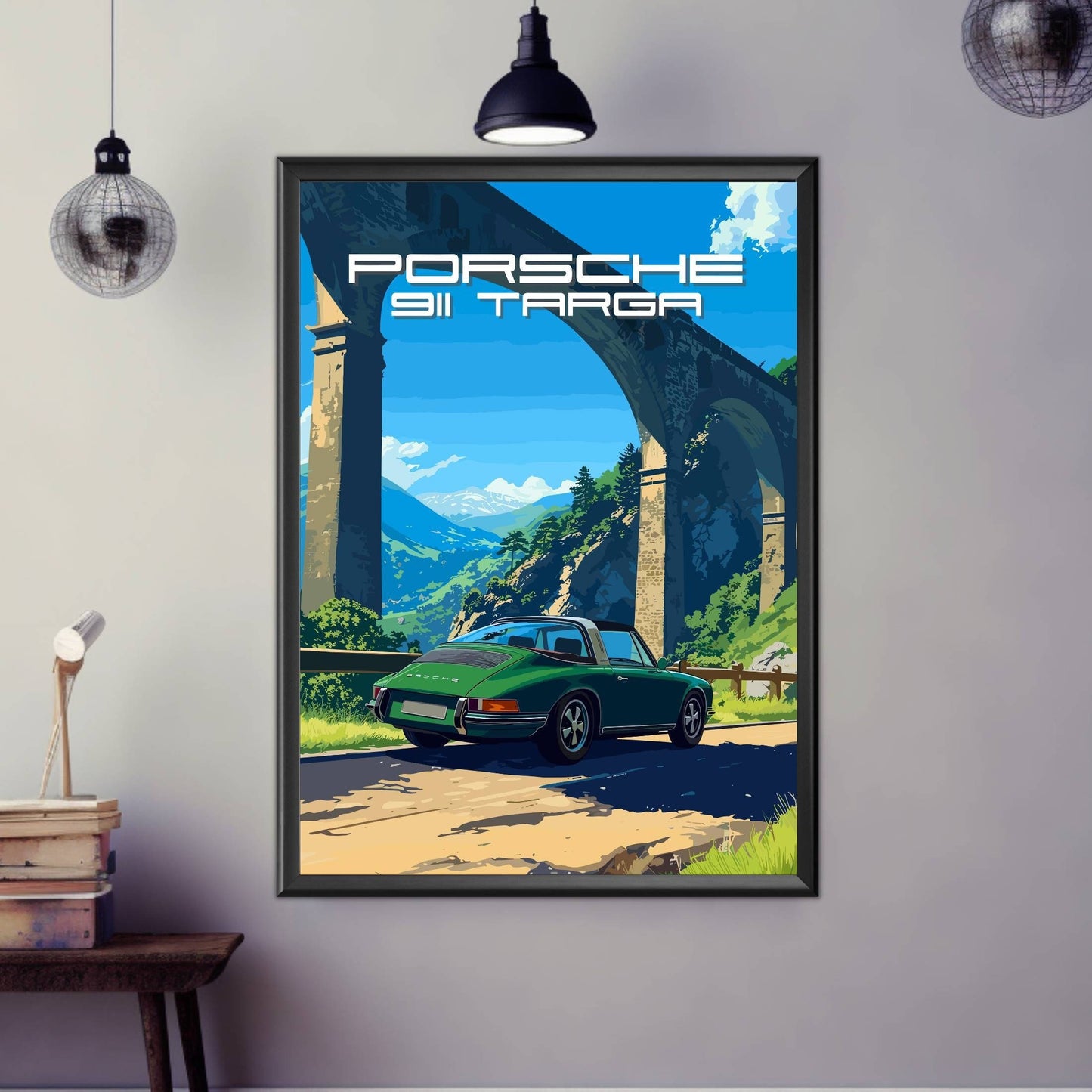 Porsche 911 Targa Print