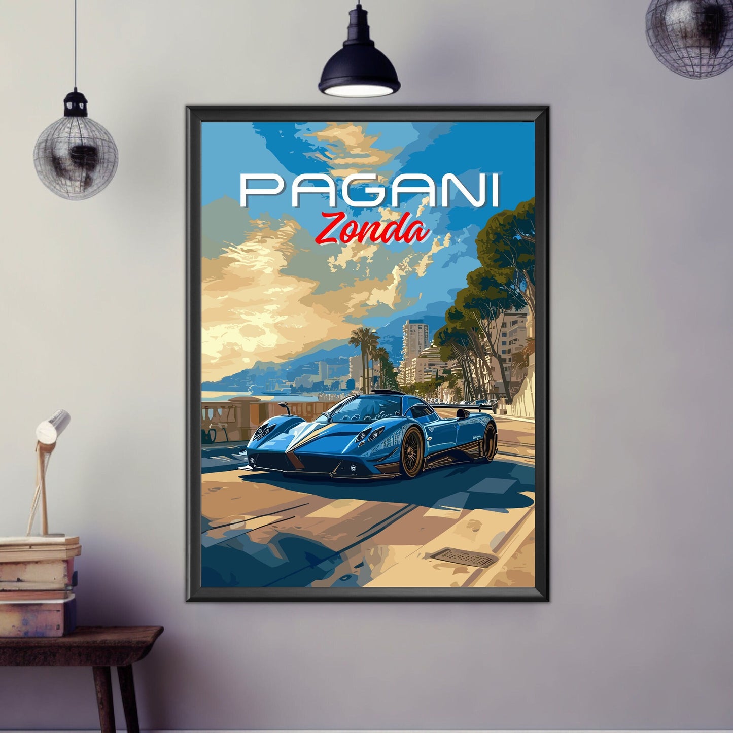 Pagani Zonda Print