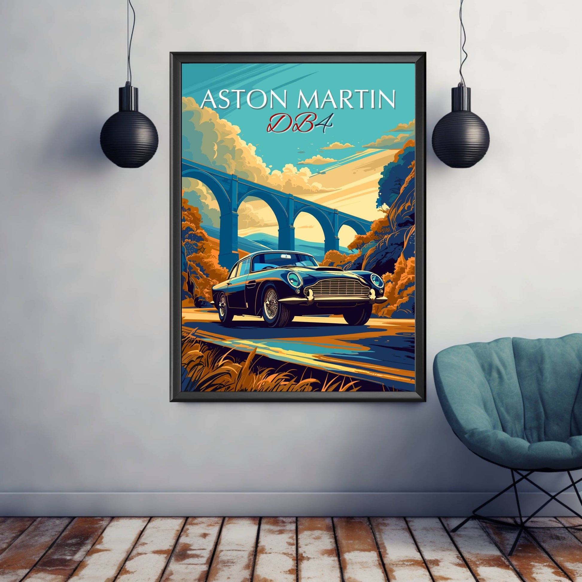 Aston Martin DB4 Print