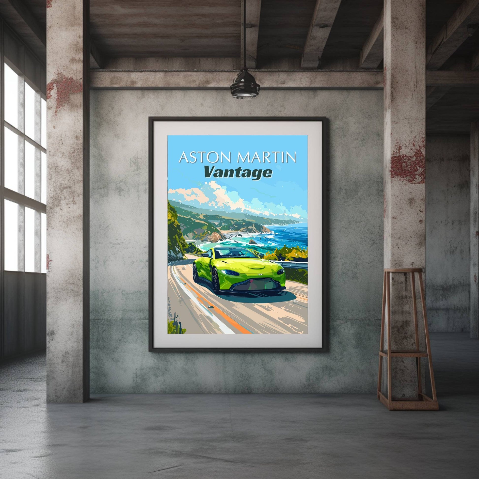 Aston Martin Vantage Print