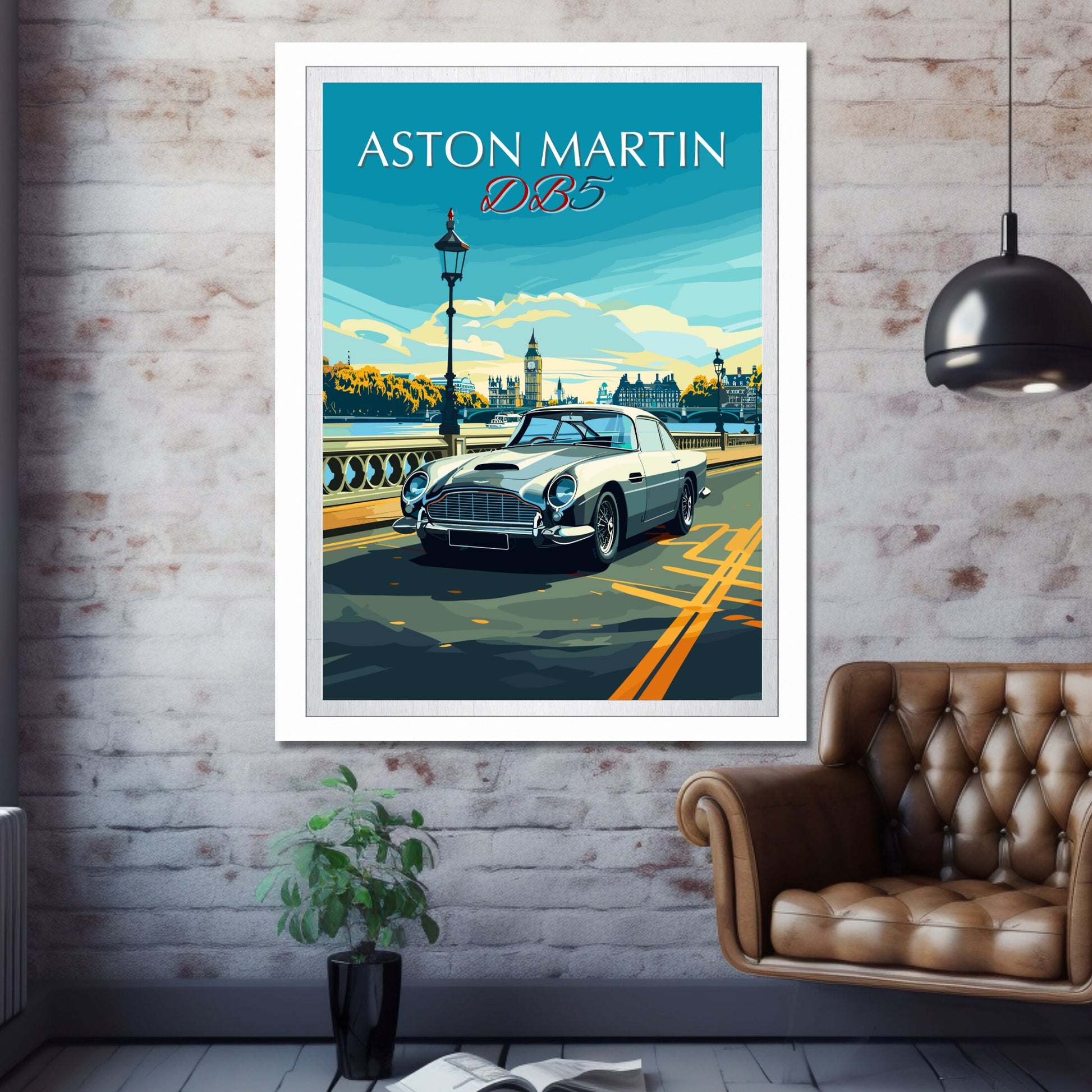 Aston Martin DB5 Poster