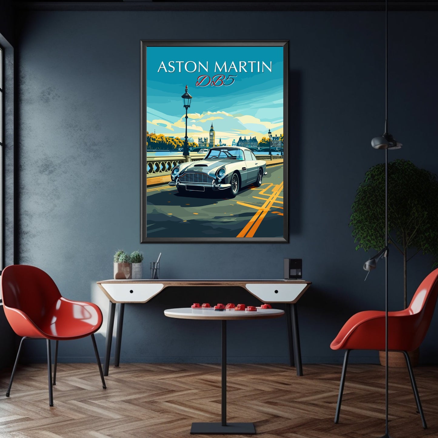 Aston Martin DB5 Poster