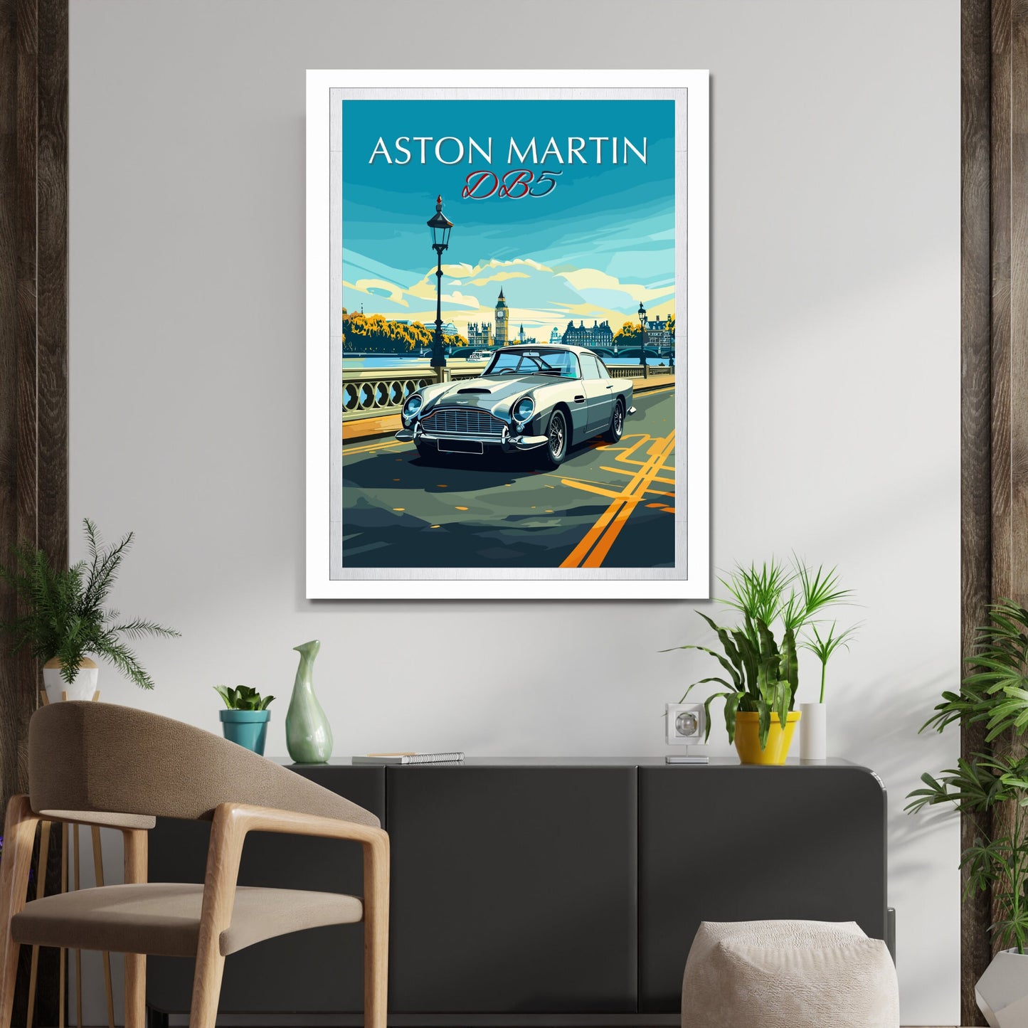 Aston Martin DB5 Poster