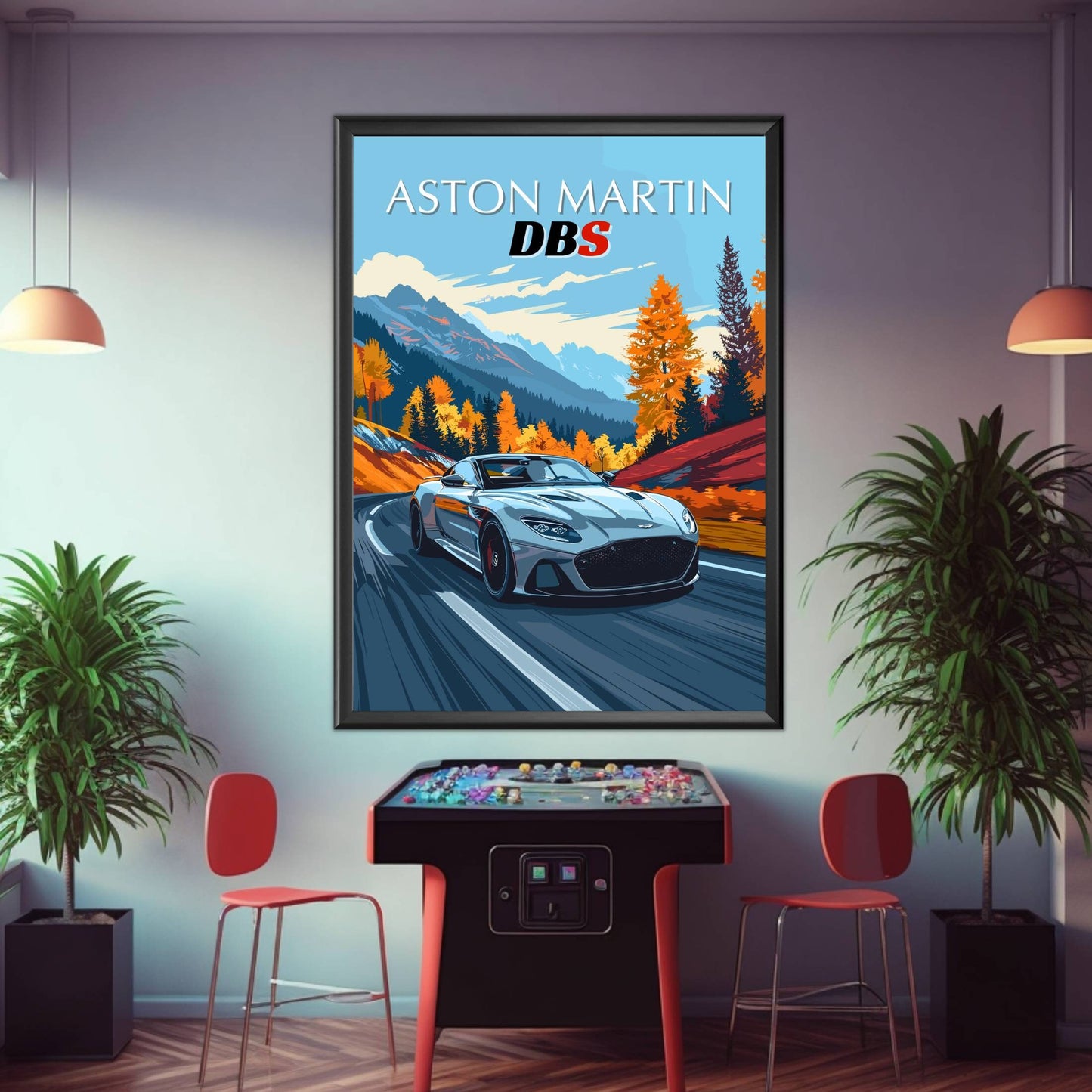 Aston Martin DBS Poster