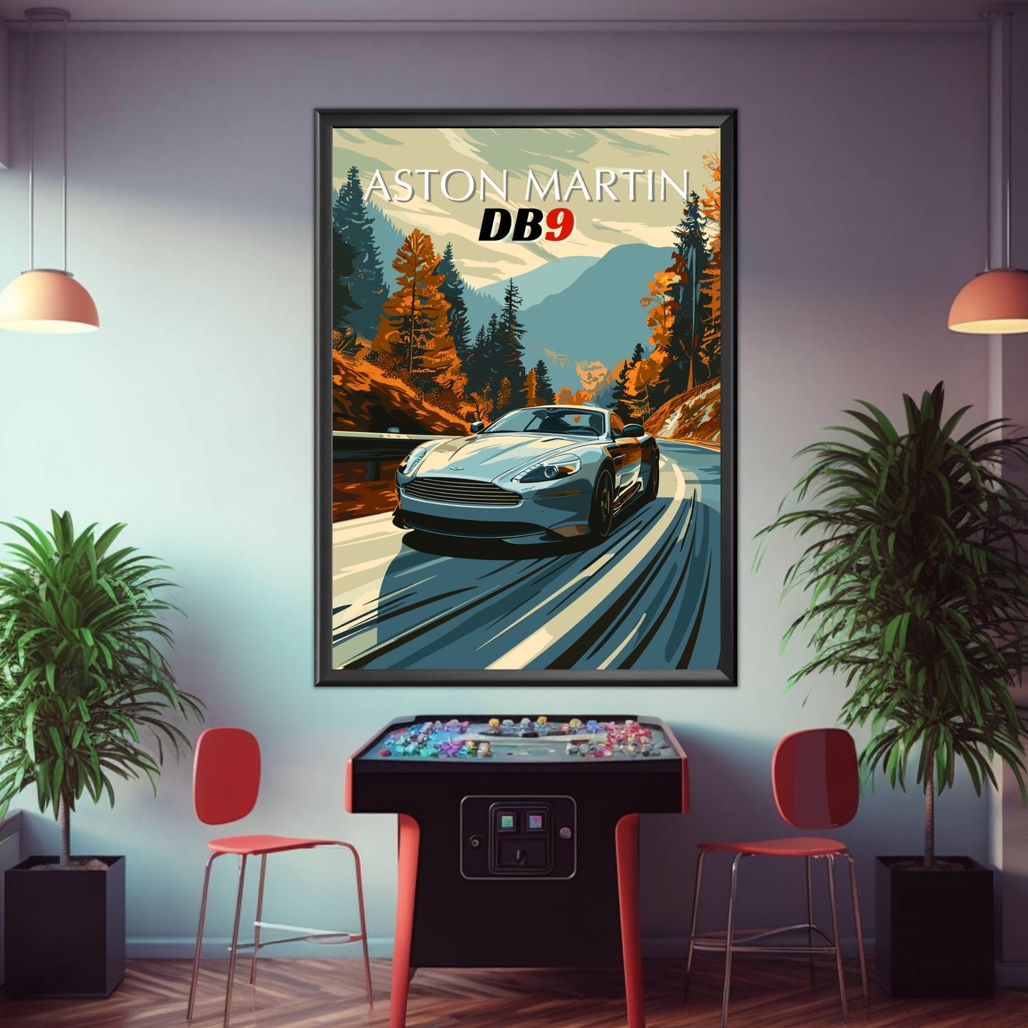 Aston Martin DB9 Print