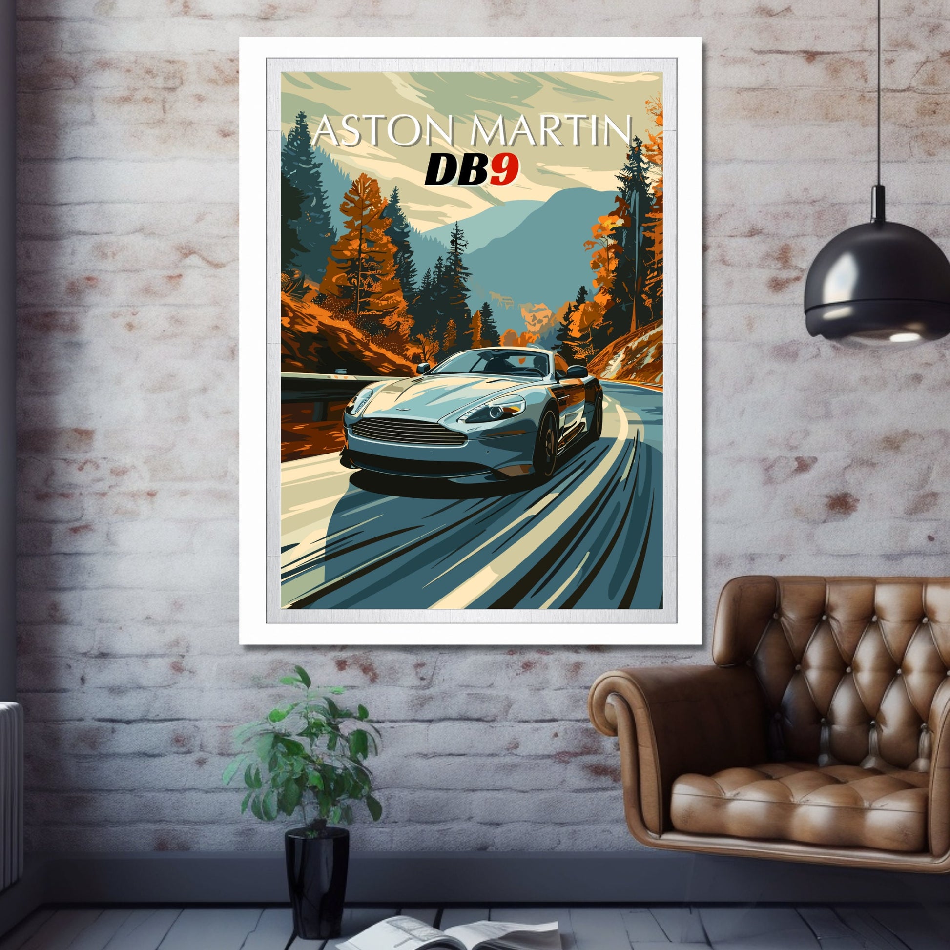 Aston Martin DB9 Print