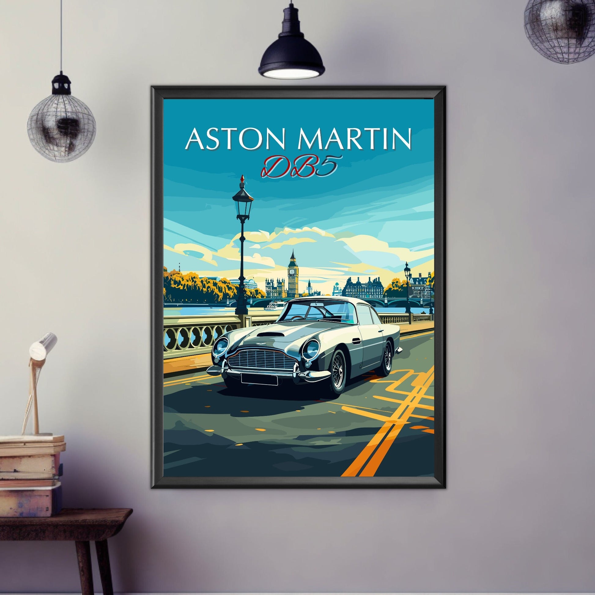 Aston Martin DB5 Poster