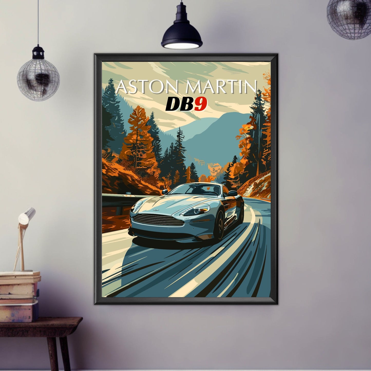 Aston Martin DB9 Print