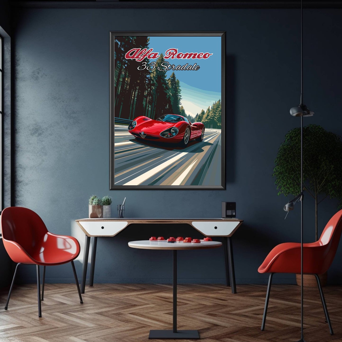 Alfa Romeo 33 Stradale Poster