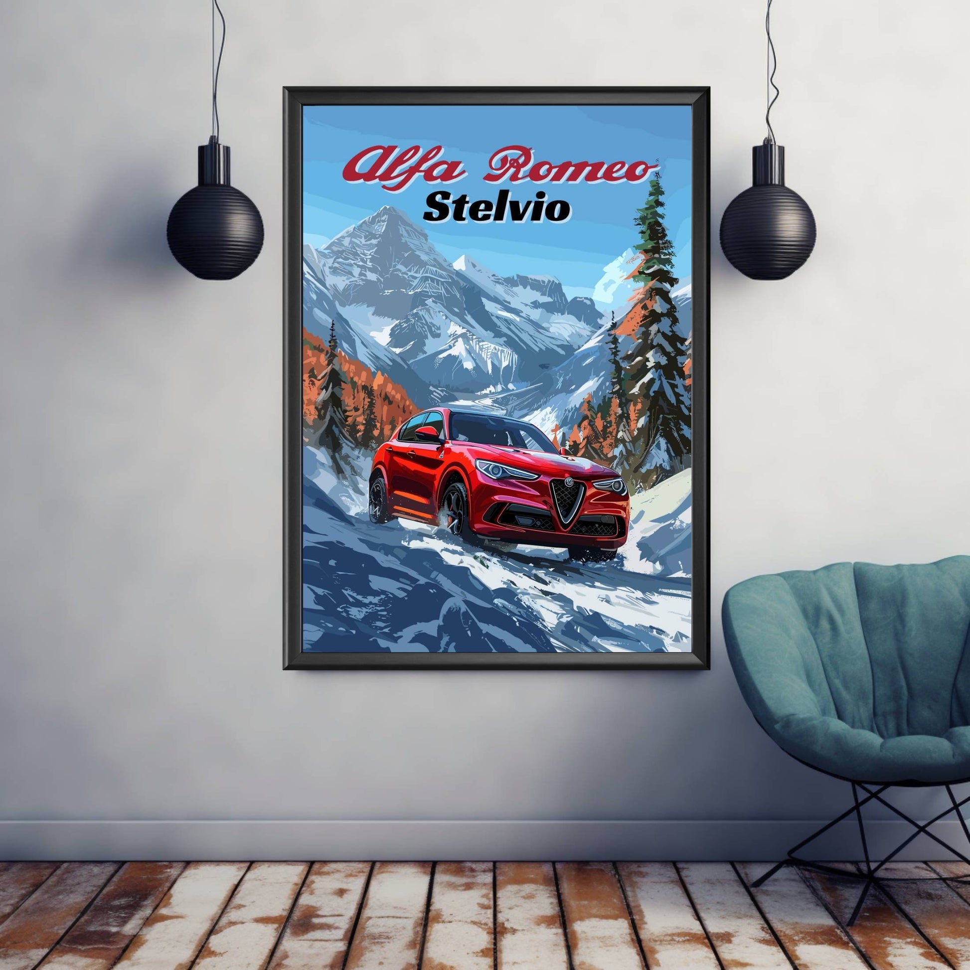 Alfa Romeo Stelvio Poster