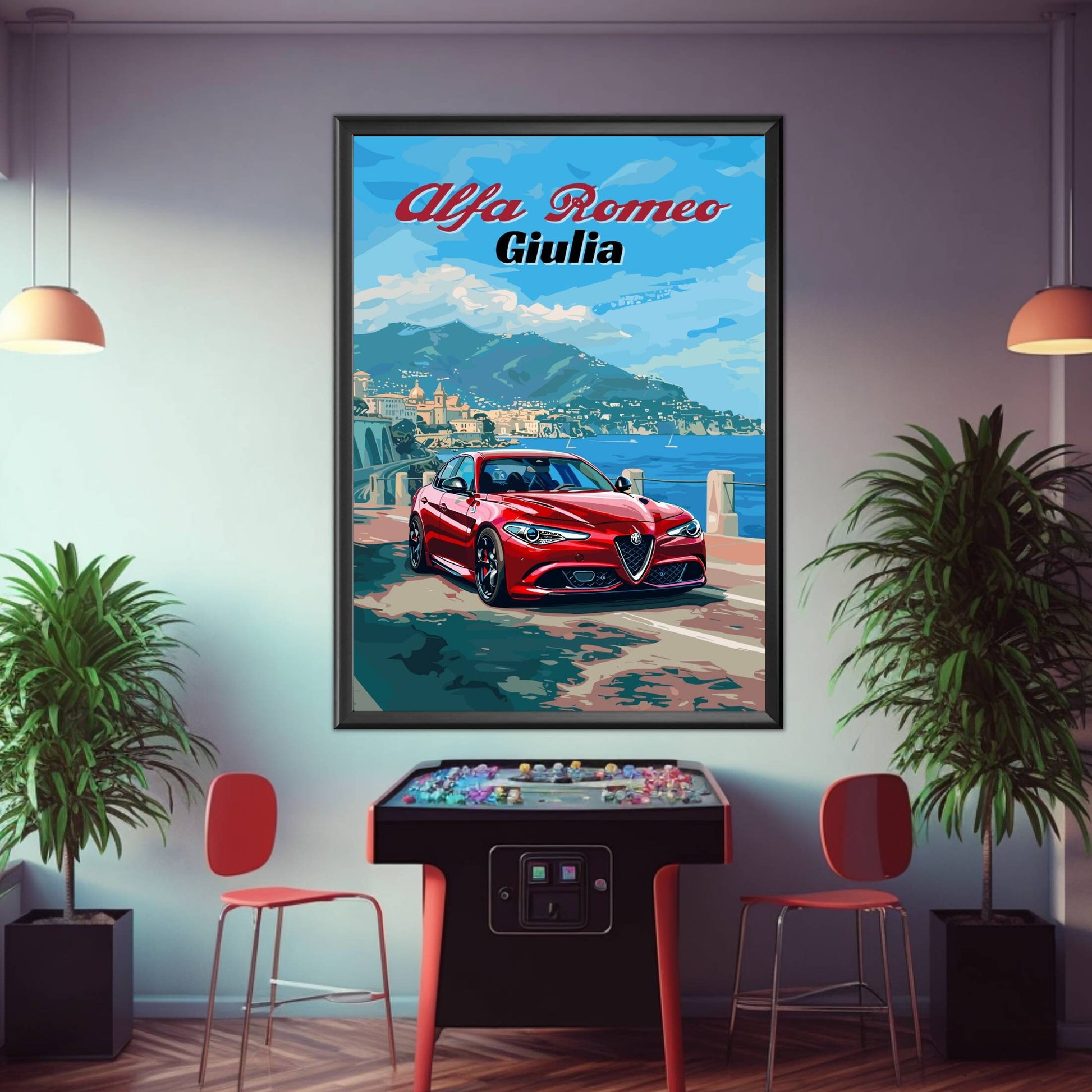 Alfa Romeo Giulia Poster