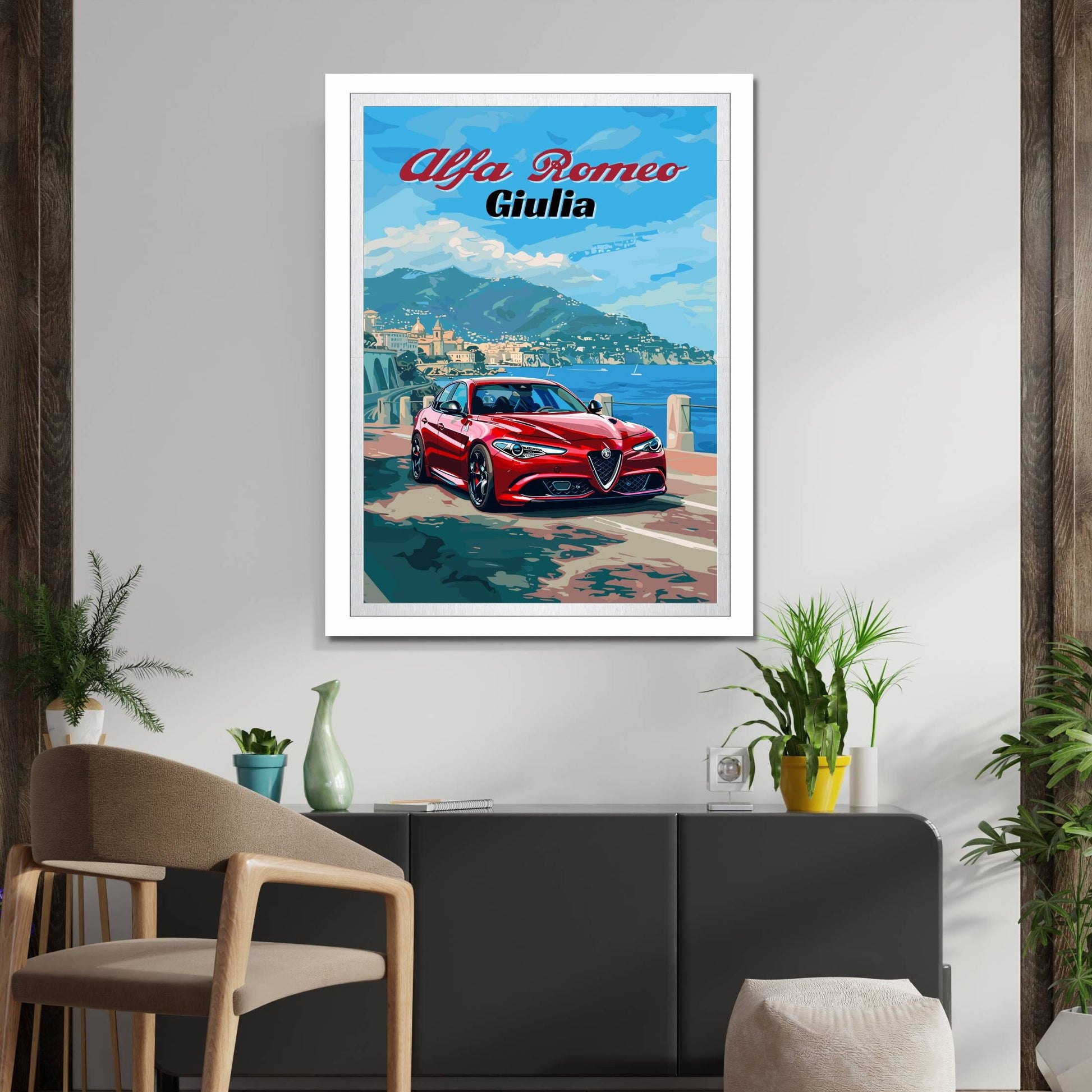 Alfa Romeo Giulia Poster