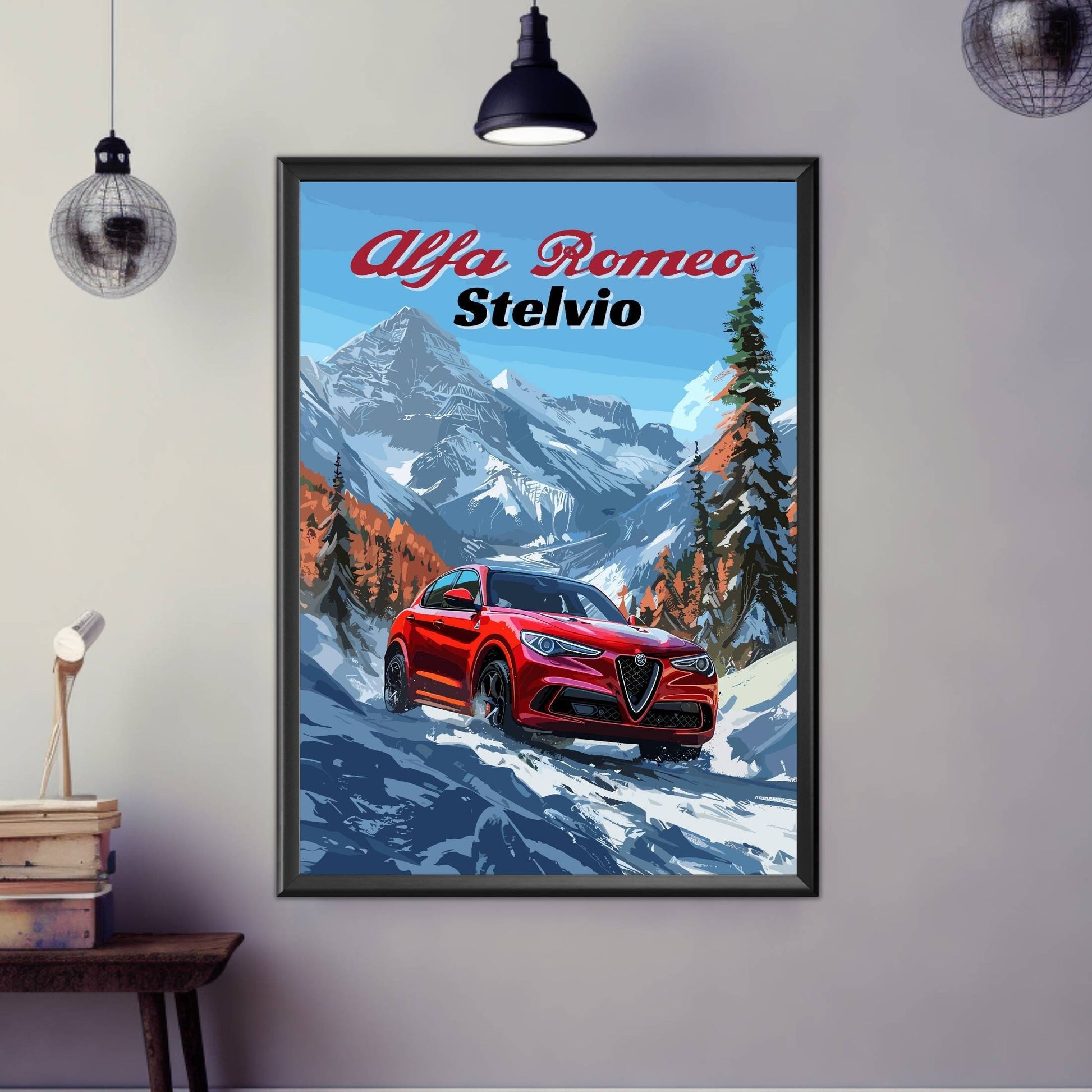 Alfa Romeo Stelvio Poster