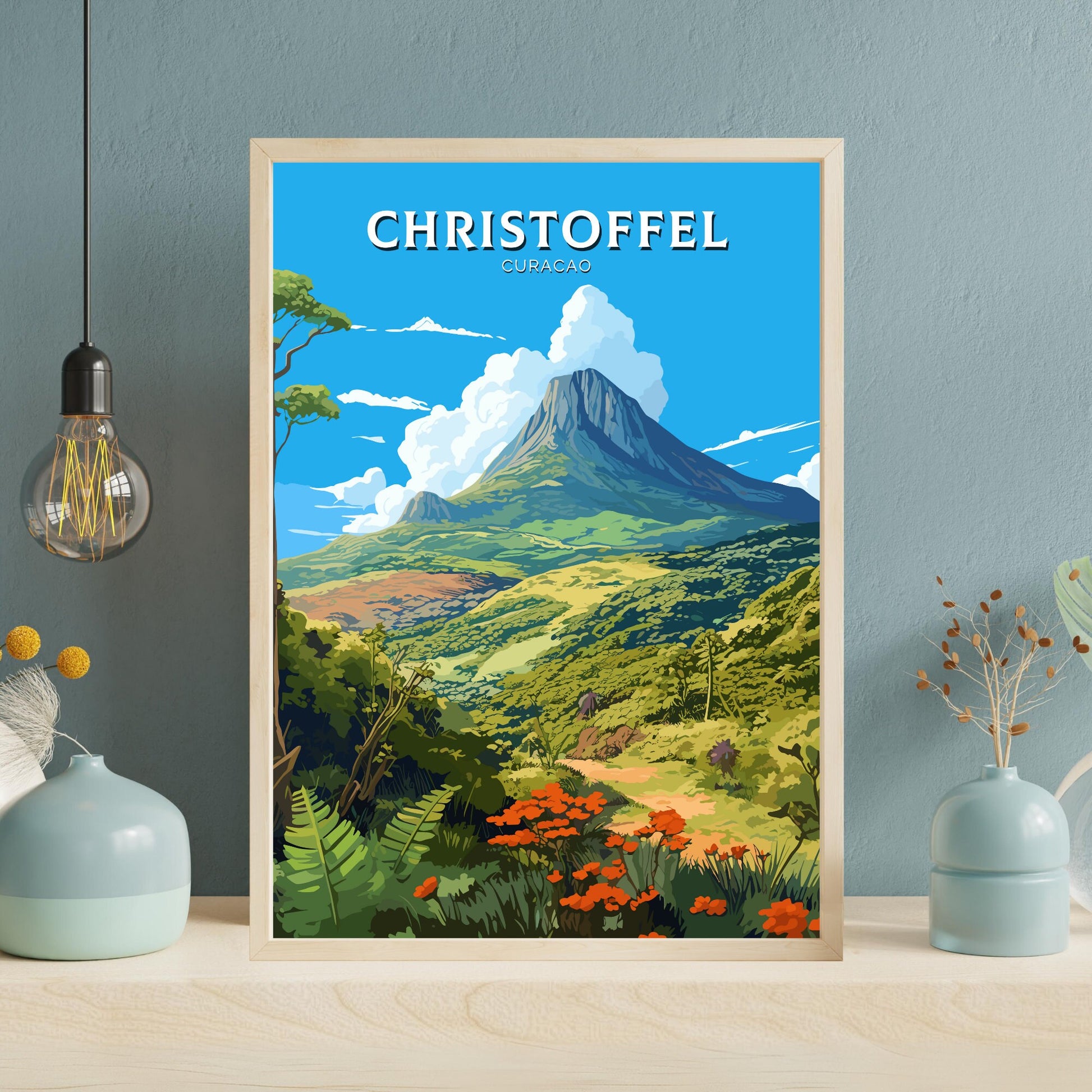 Christoffel National Park Poster