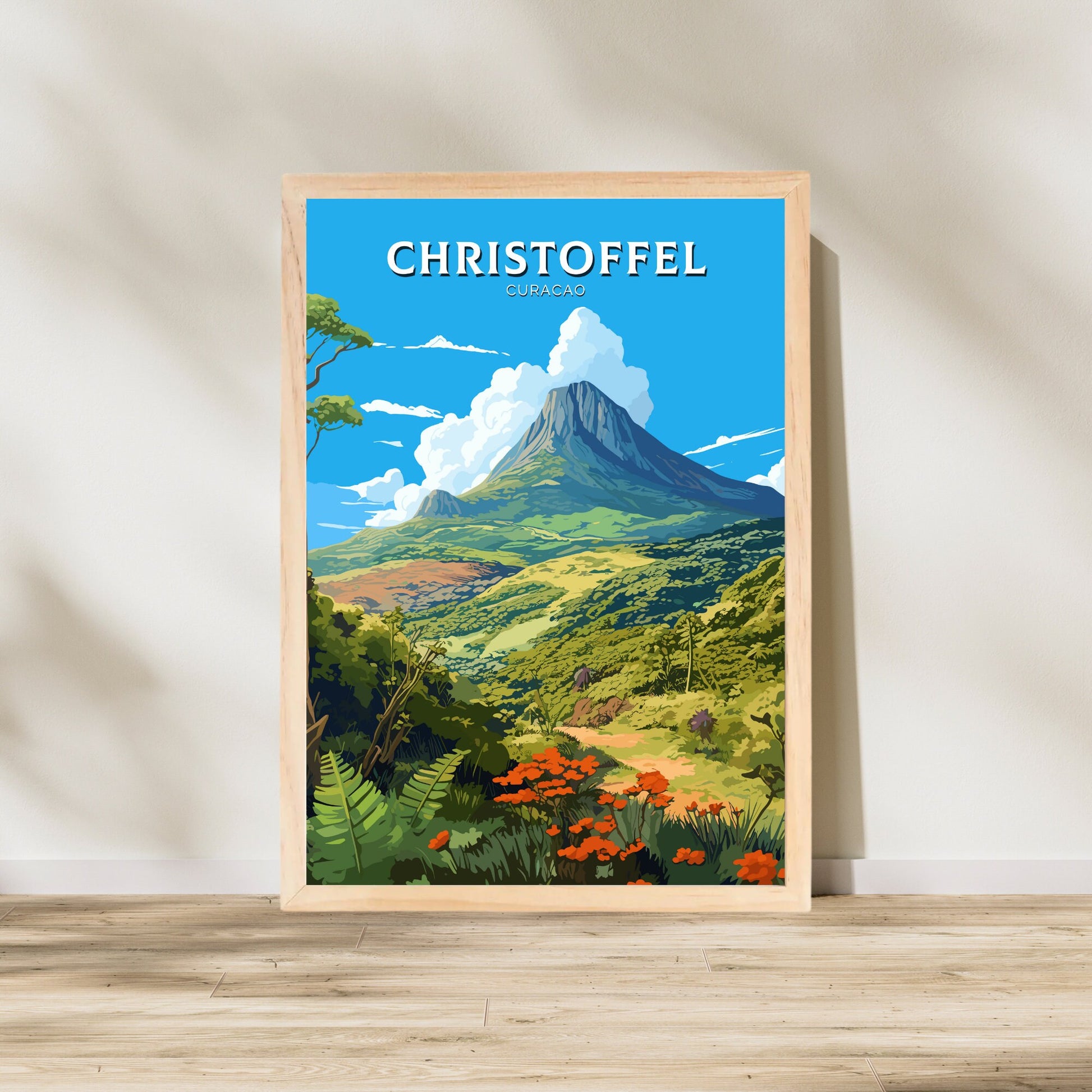 Christoffel National Park Poster