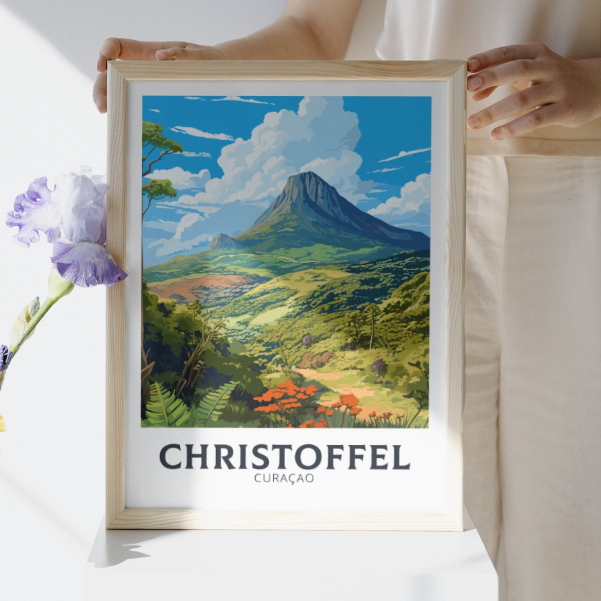 Christoffel National Park Poster