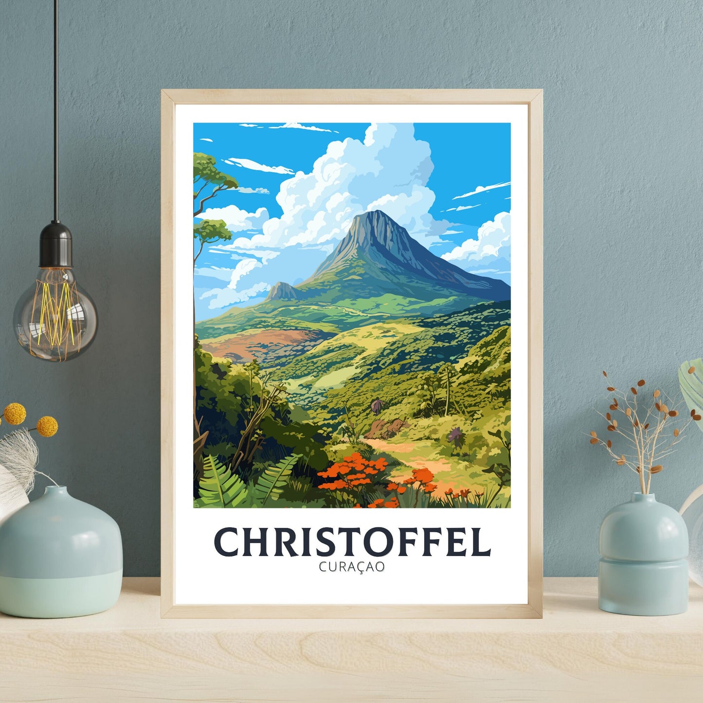 Christoffel National Park Poster