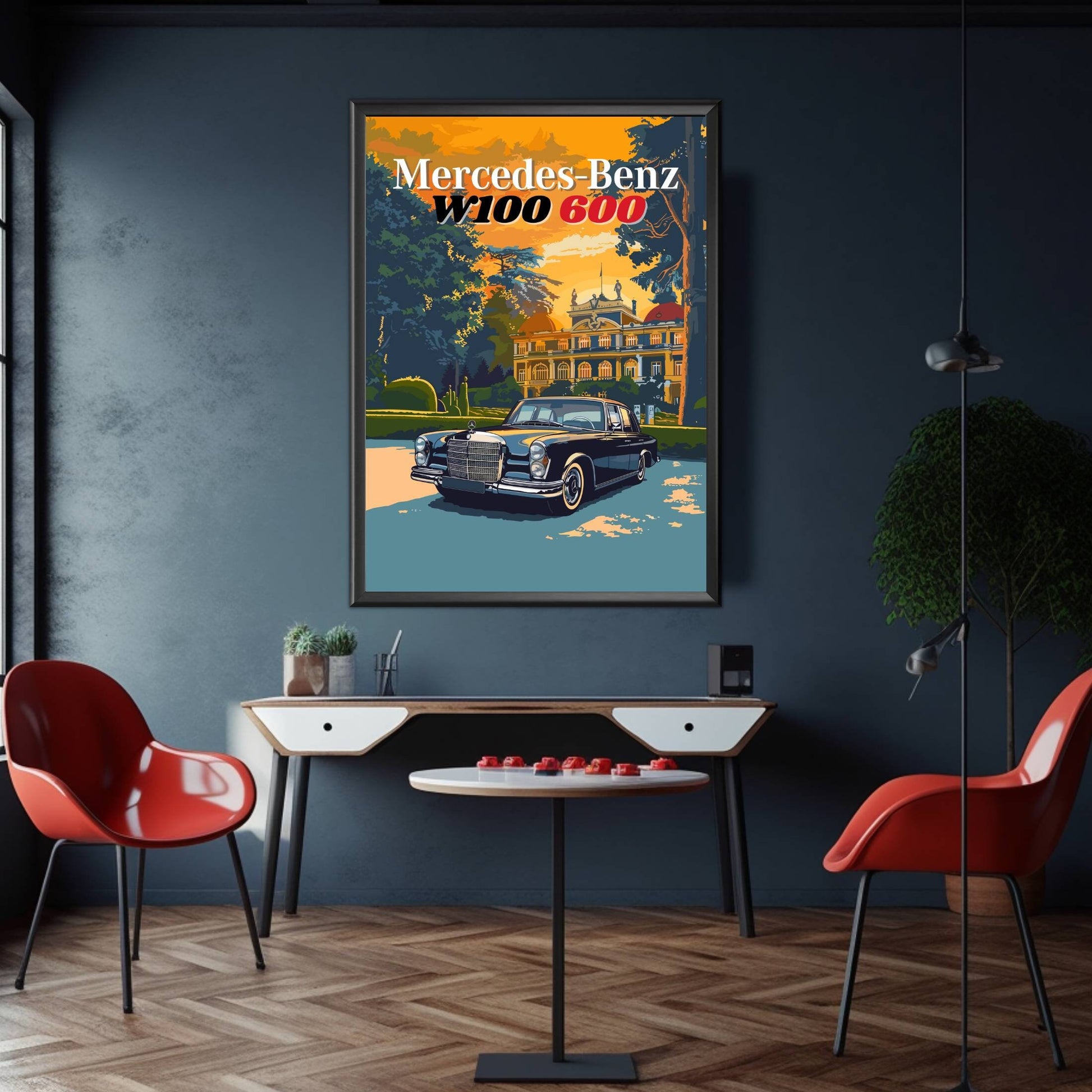 Mercedes-Benz W100 600 Poster