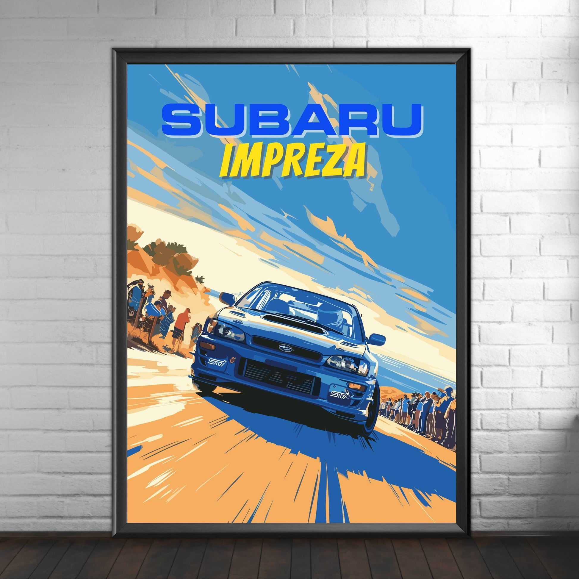 Subaru Impreza Poster