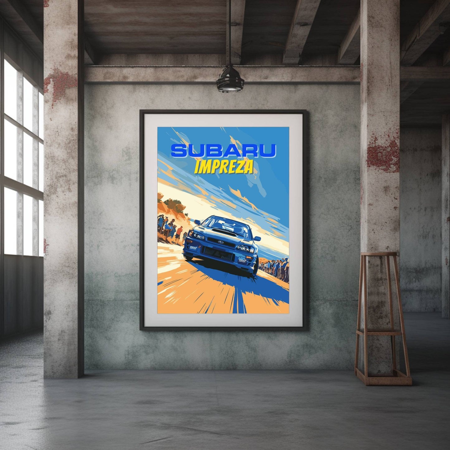 Subaru Impreza Poster