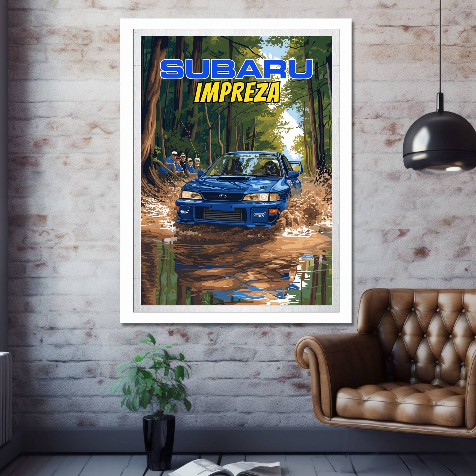 Subaru Impreza Poster