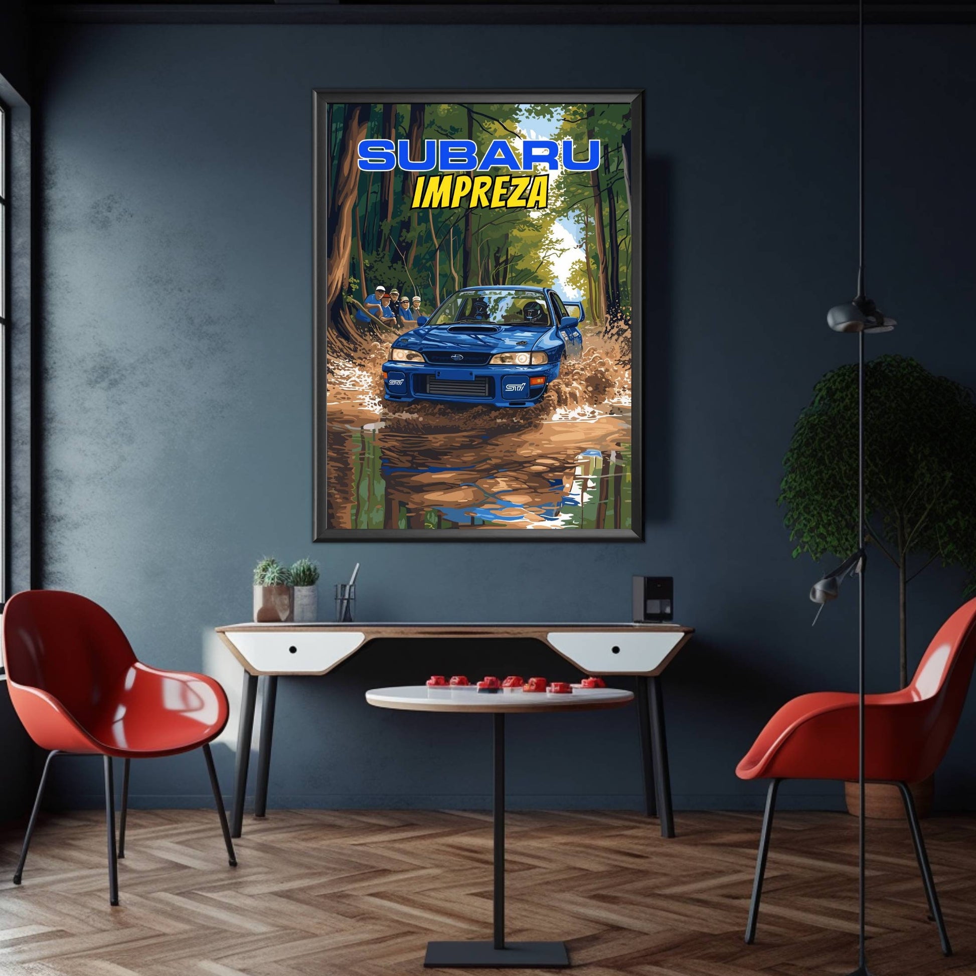 Subaru Impreza Poster