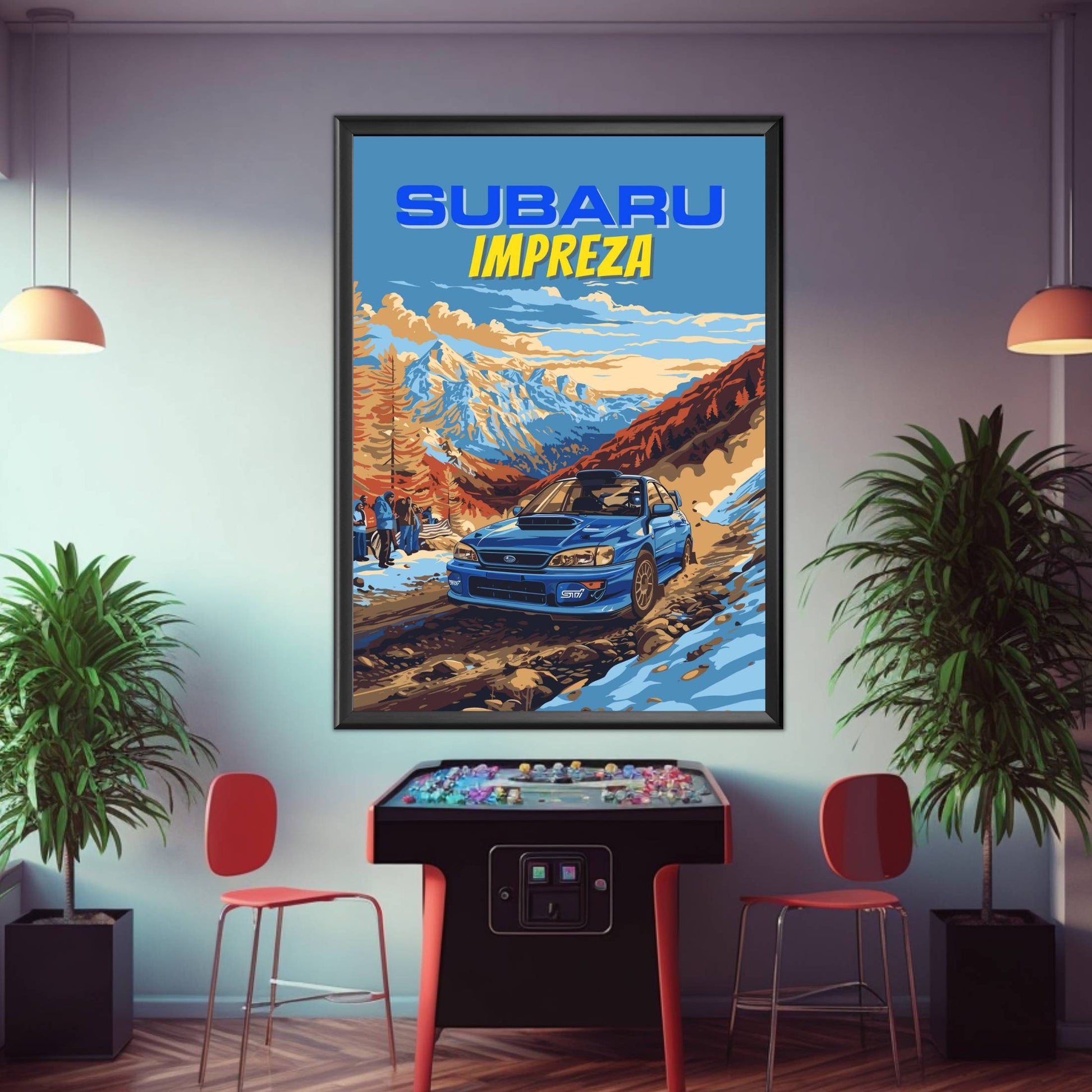 Subaru Impreza Poster