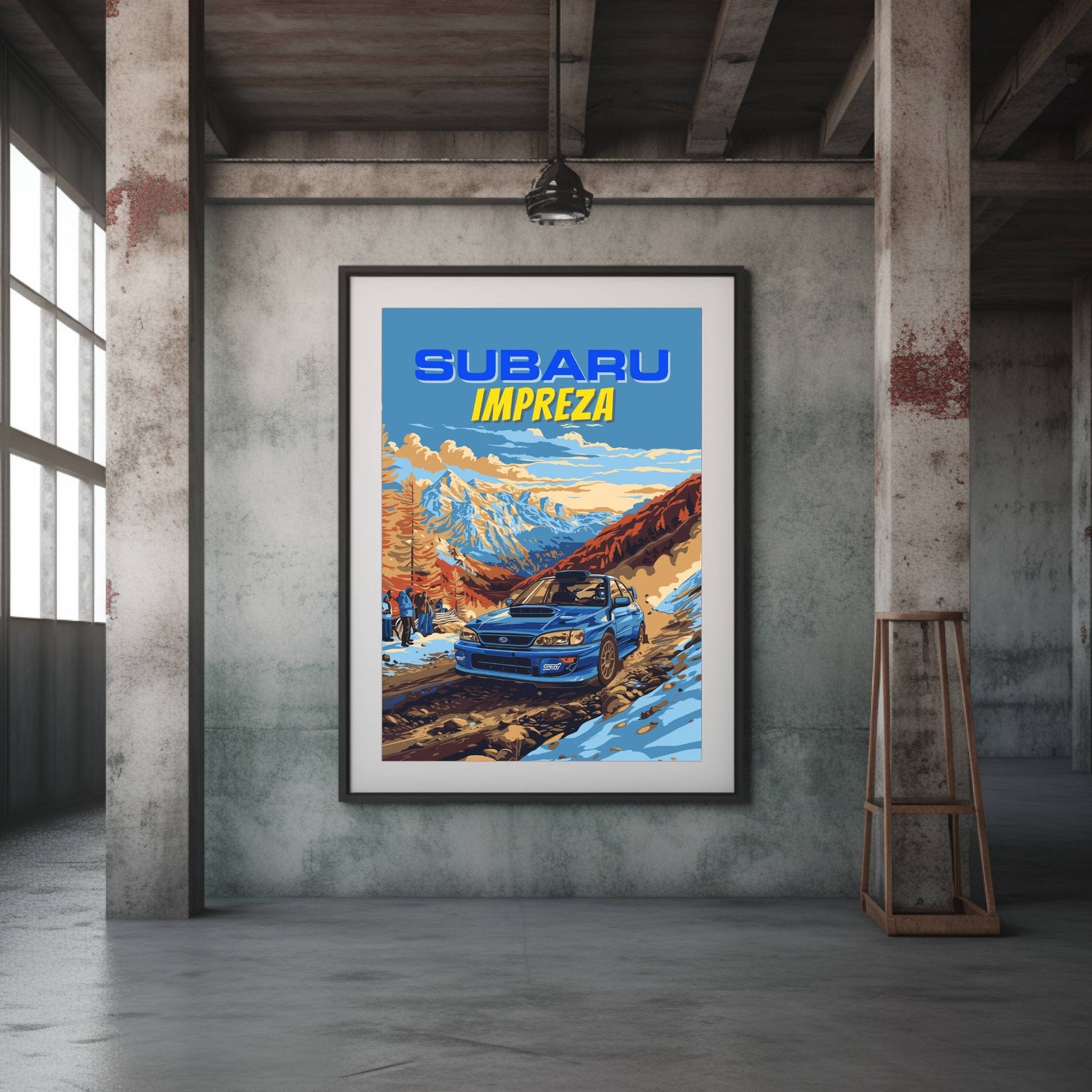 Subaru Impreza Poster