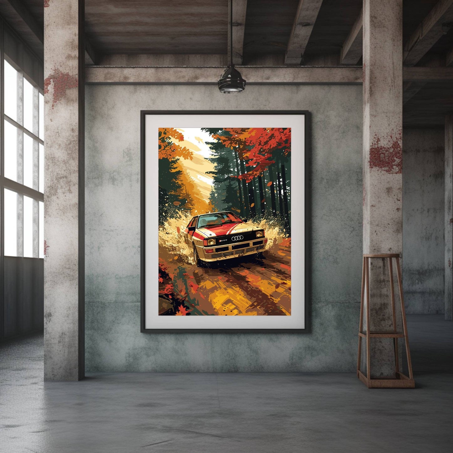 Audi Quattro Print