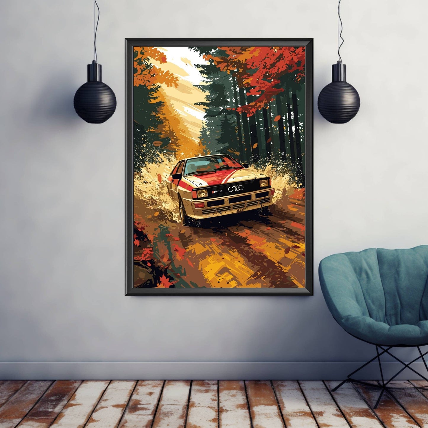 Audi Quattro Print