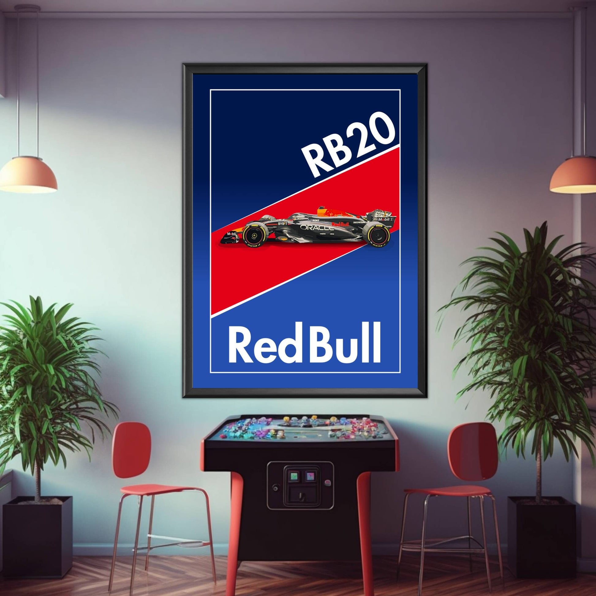 Red Bull Racing F1 Poster