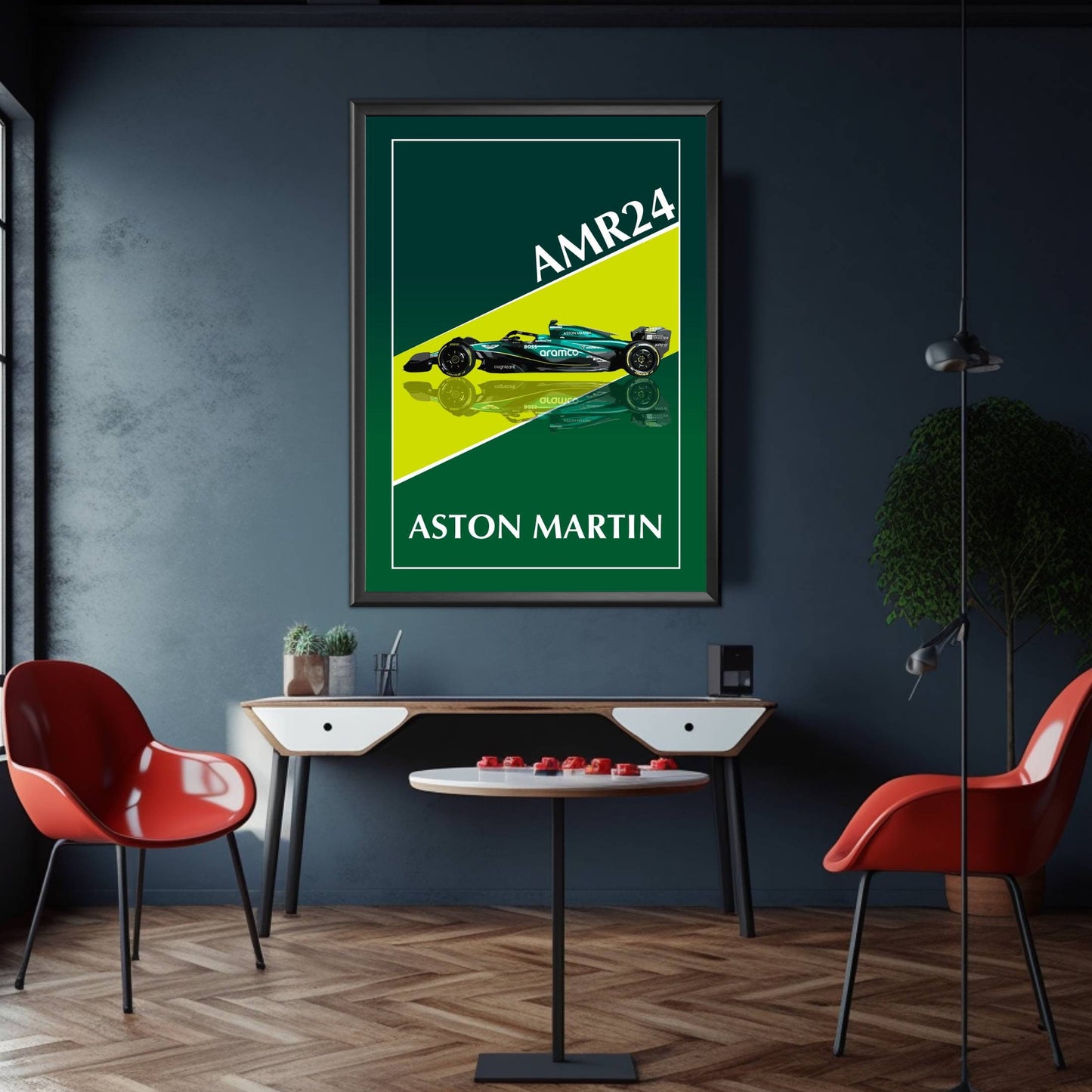 Aston Martin Poster, F1 Print