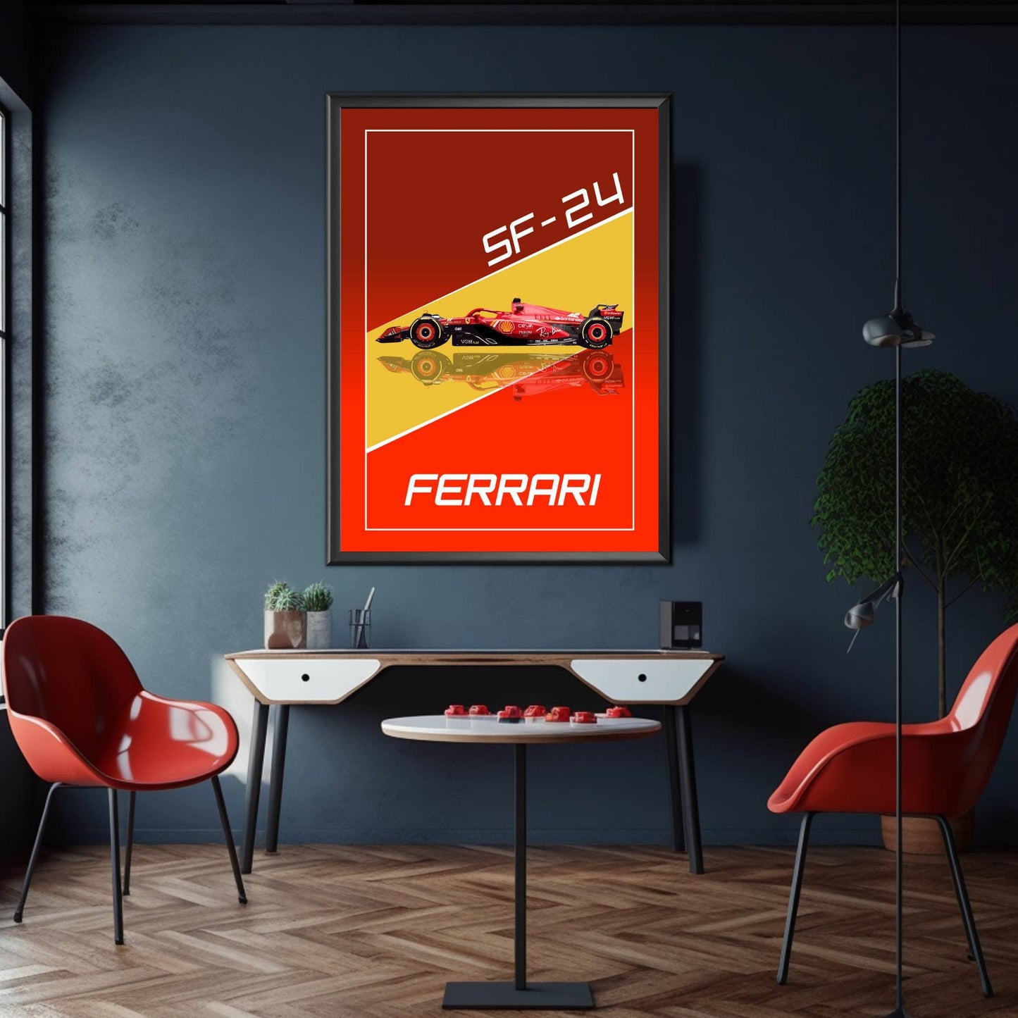 Scuderia Ferrari SF-24 Print, Formula 1