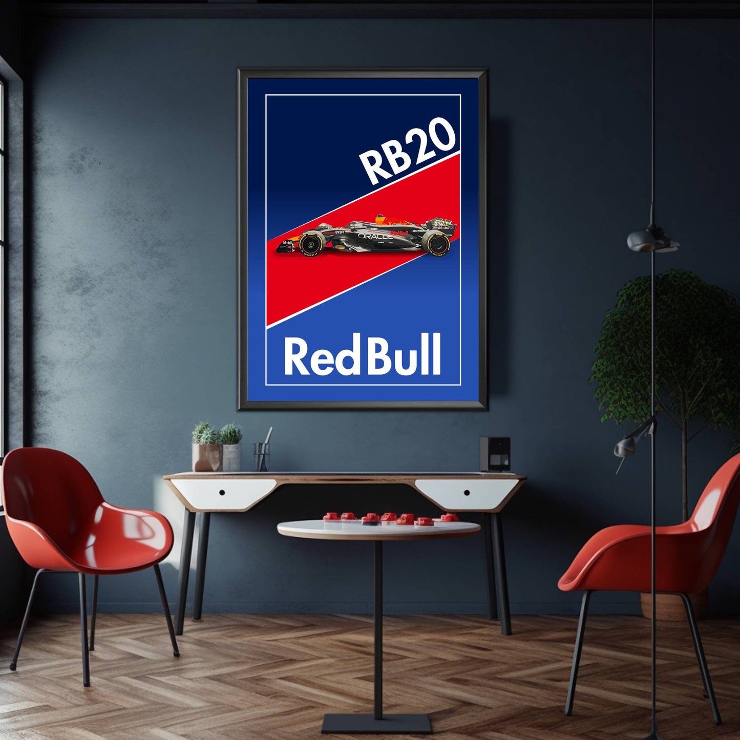 Red Bull Racing F1 Poster