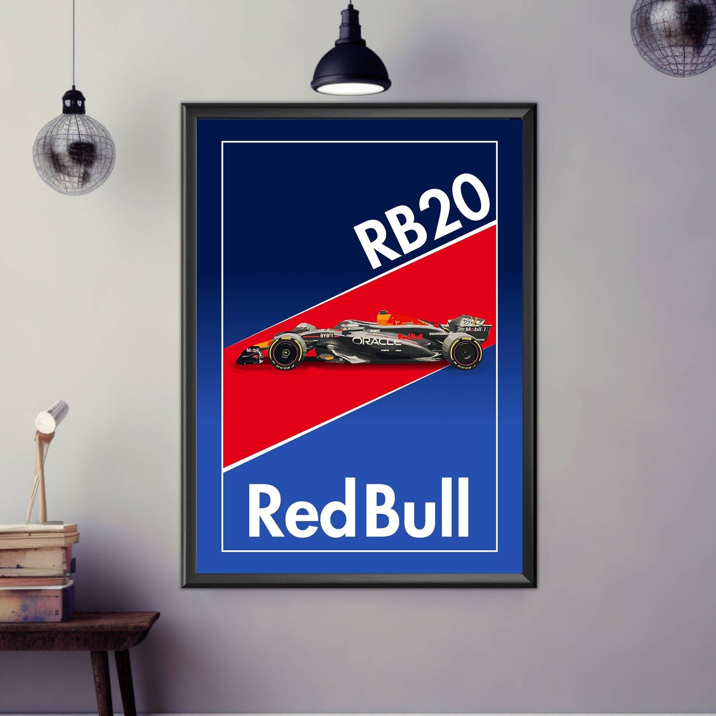 Red Bull Racing F1 Poster