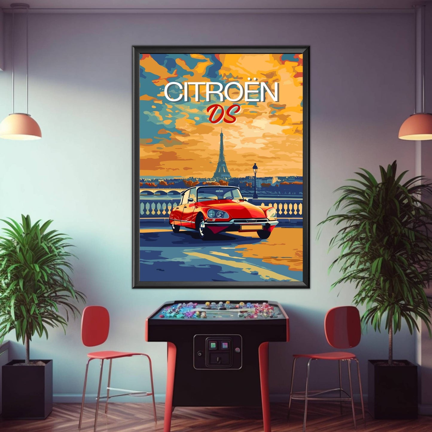 1970s Citroen DS Print