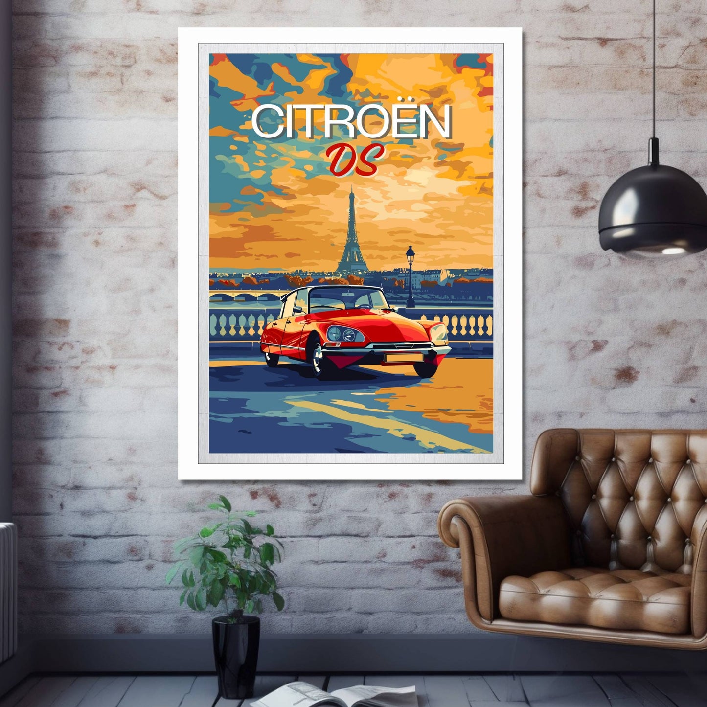 1970s Citroen DS Print