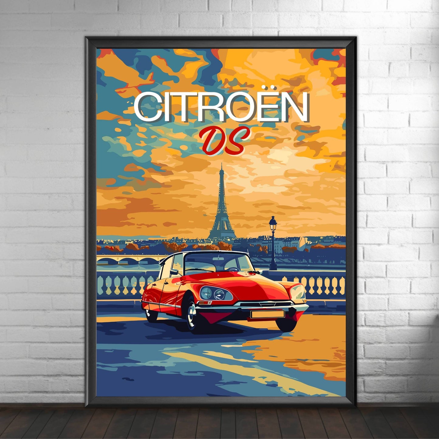 1970s Citroen DS Print