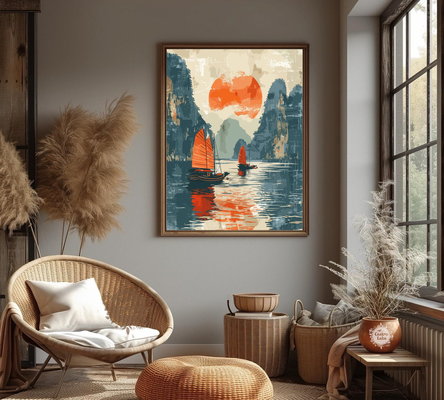 Halong Bay Vietnam Poster