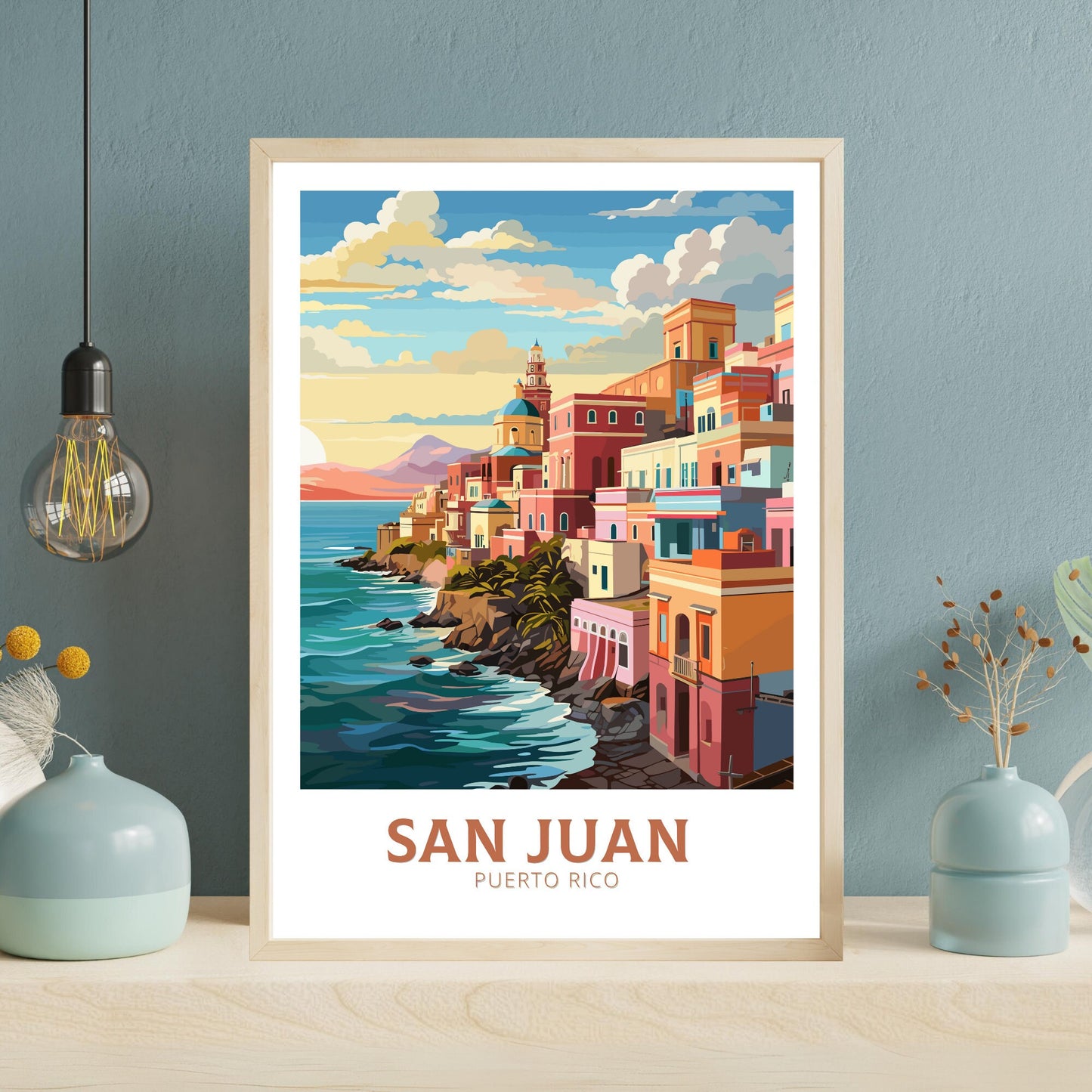 San Juan Travel Poster